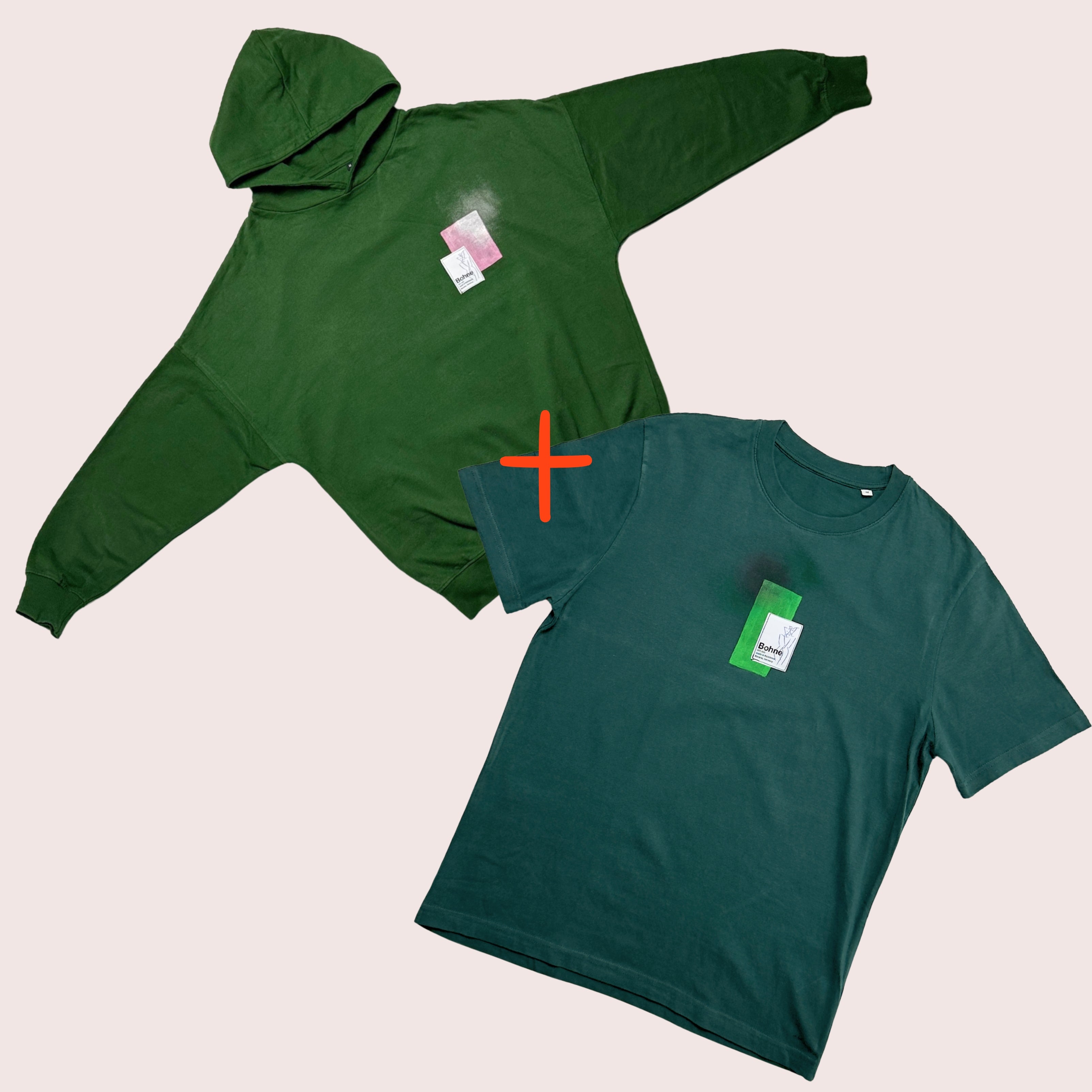 DOT Artwear Set | Hoodie & T-Shirt zum Vorteilspreis | M