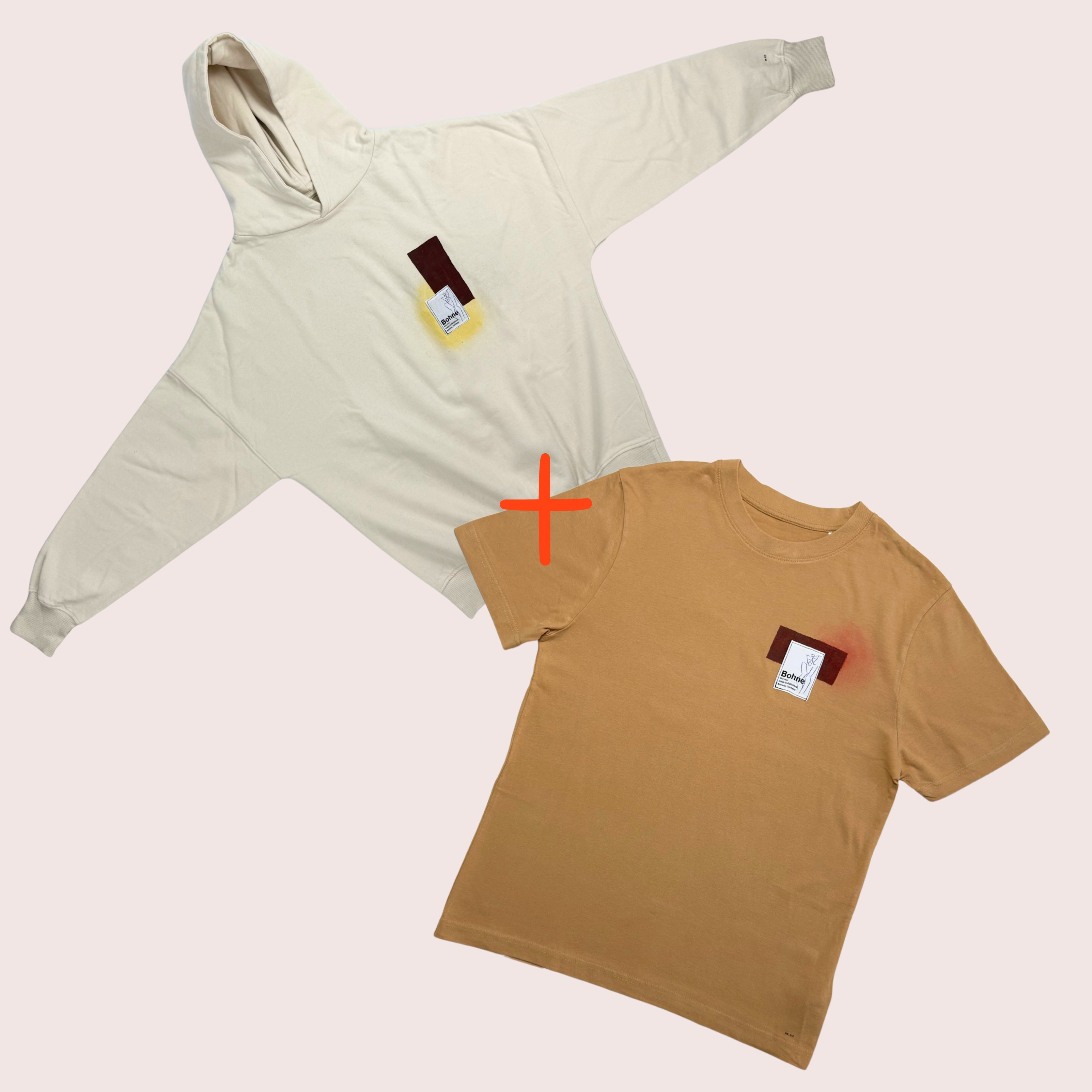 DOT Artwear Set | Hoodie & T-Shirt zum Vorteilspreis | S