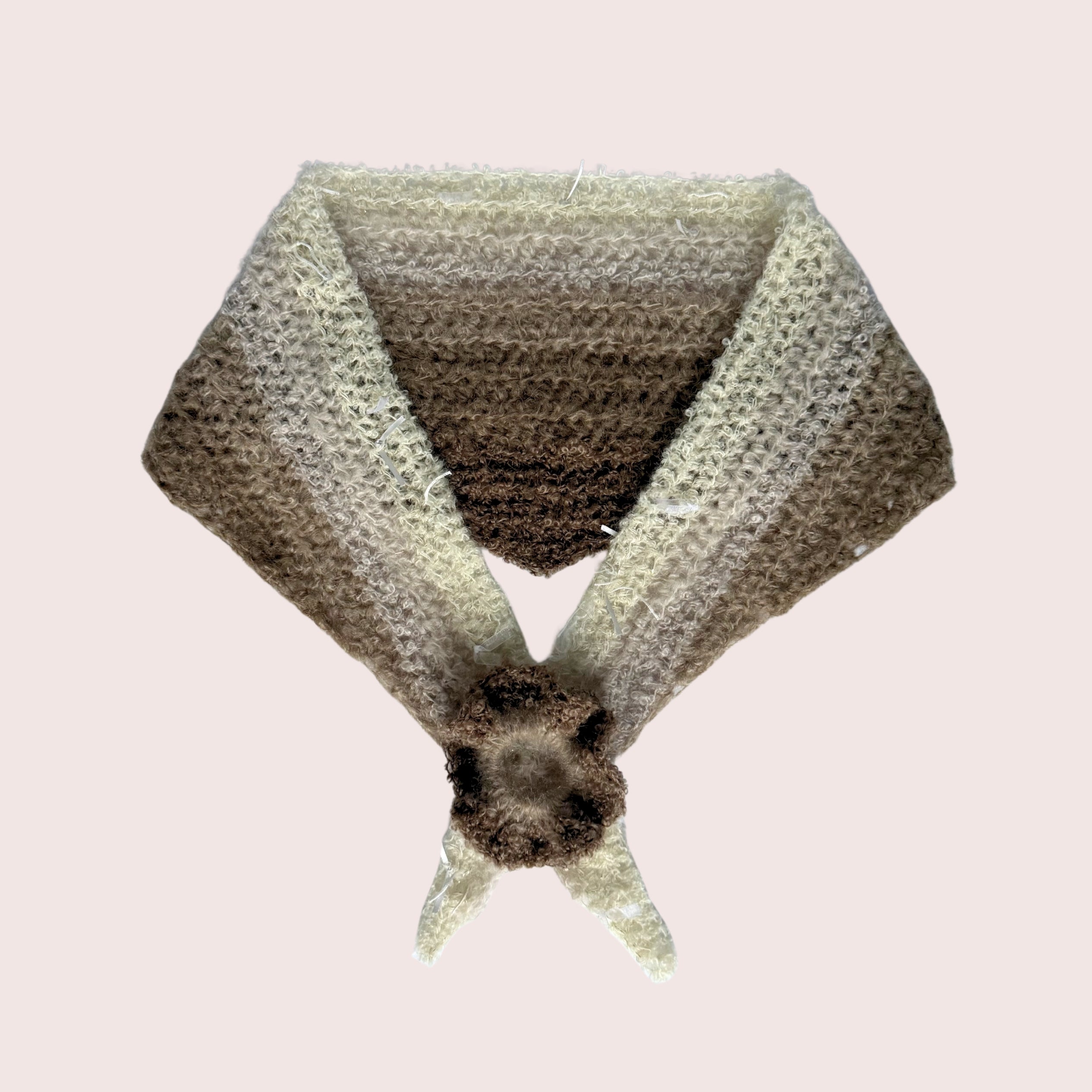 Triangle Scarf Earth Sand | Limited Edition