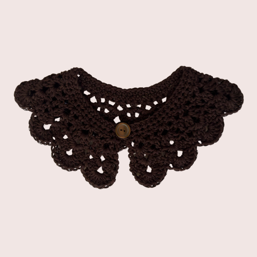 Cotton Collar | gehäkelter Kragen aus Baumwolle
