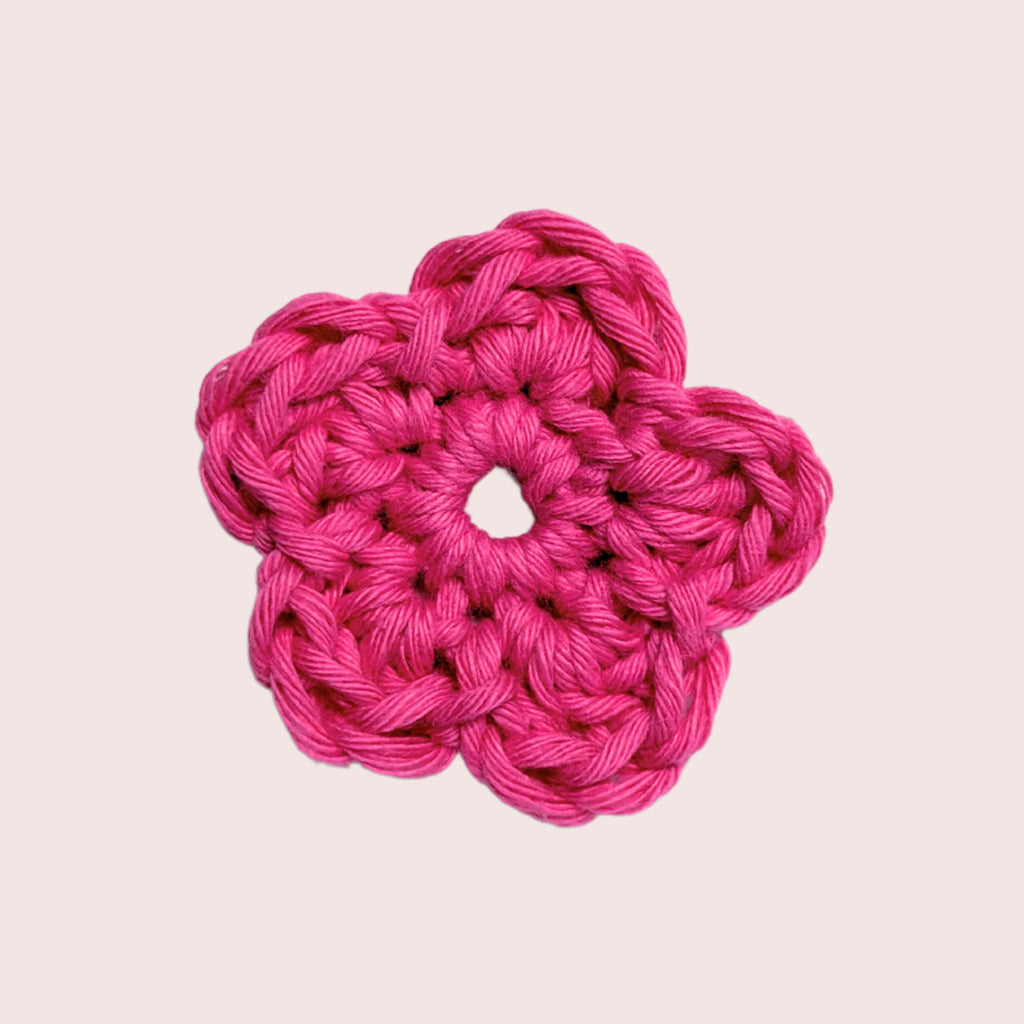 Button Flower | gehäkeltes Knopf-Accessoire
