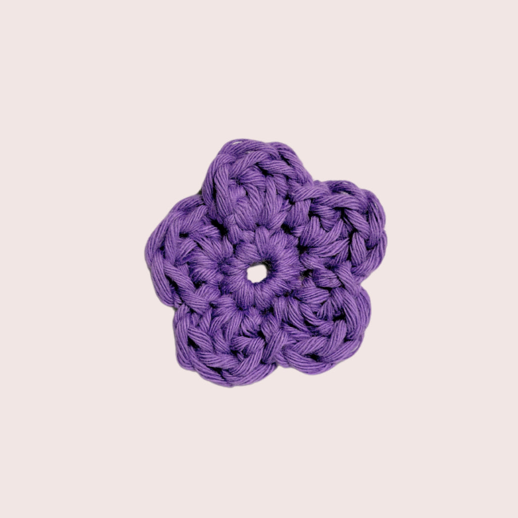 Button Flower | gehäkeltes Knopf-Accessoire