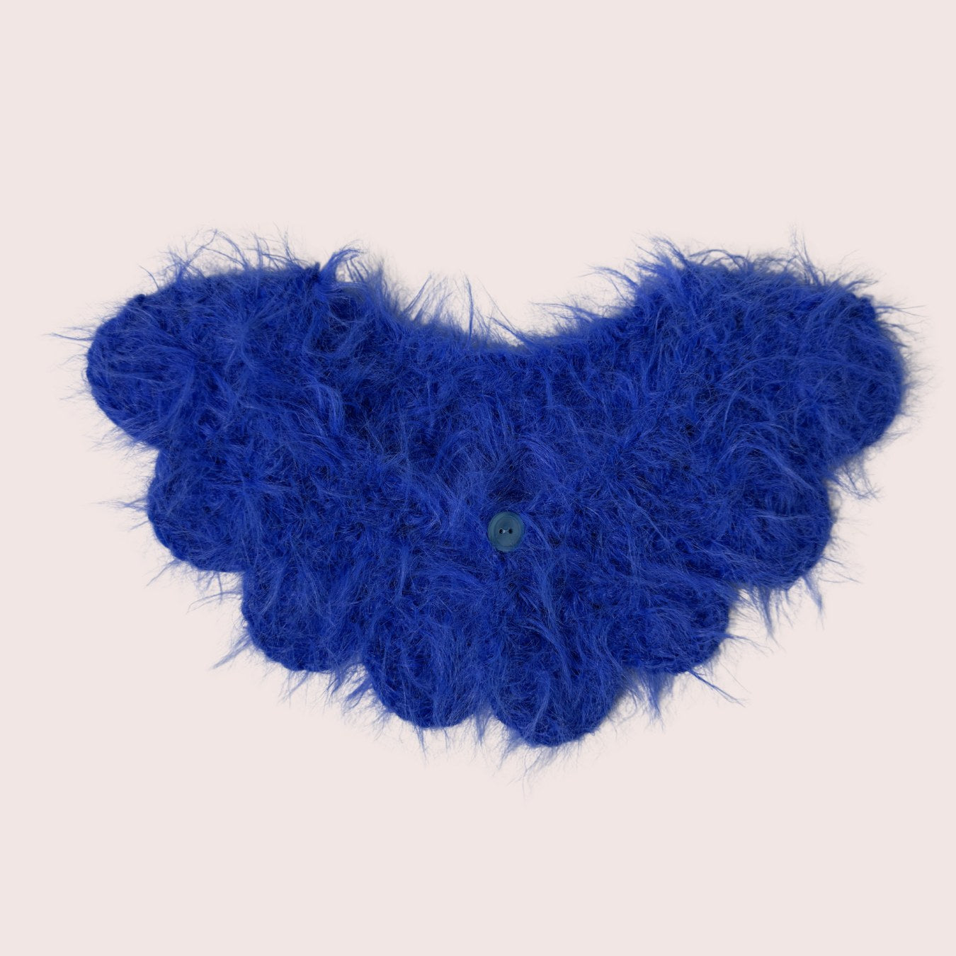 Fuzzy Collar | gehäkelter Kragen aus Merino Wollmix