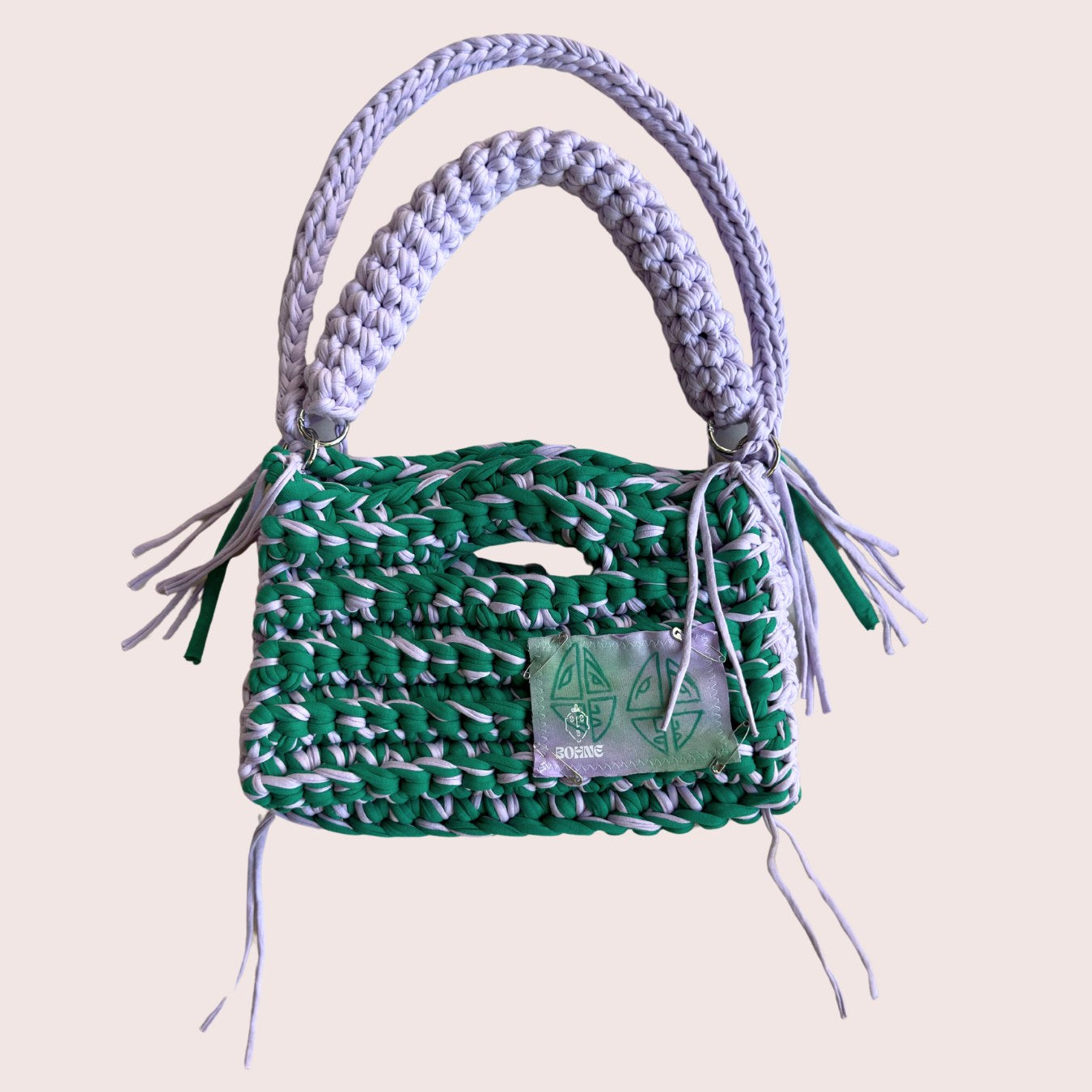 MODUL Ivy | handgehäkelte Tasche aus Recyclinggarn