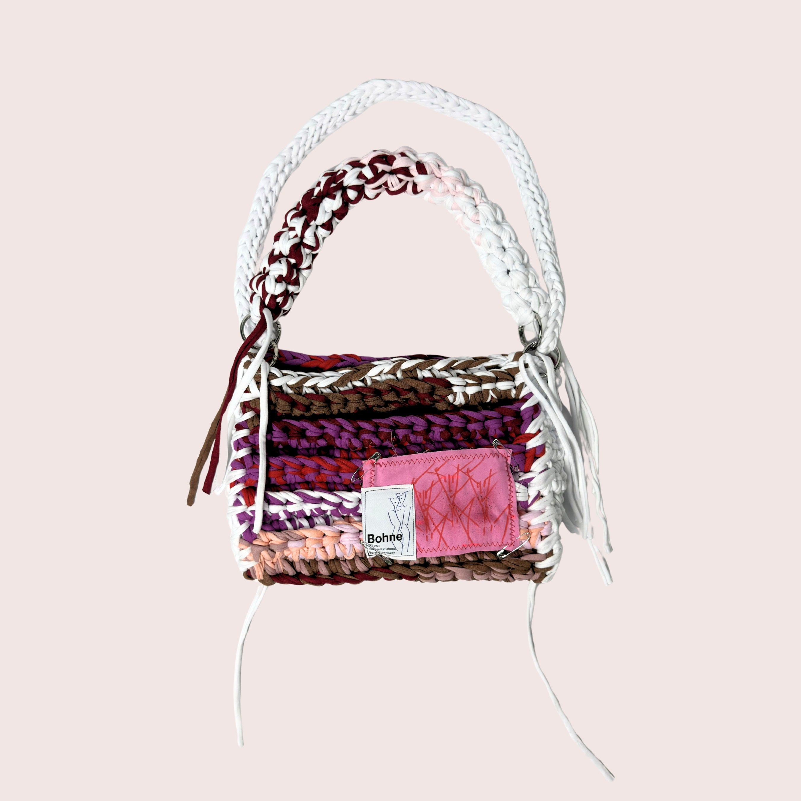 MODUL Mosaic | handgehäkelte Tasche aus Recyclinggarn