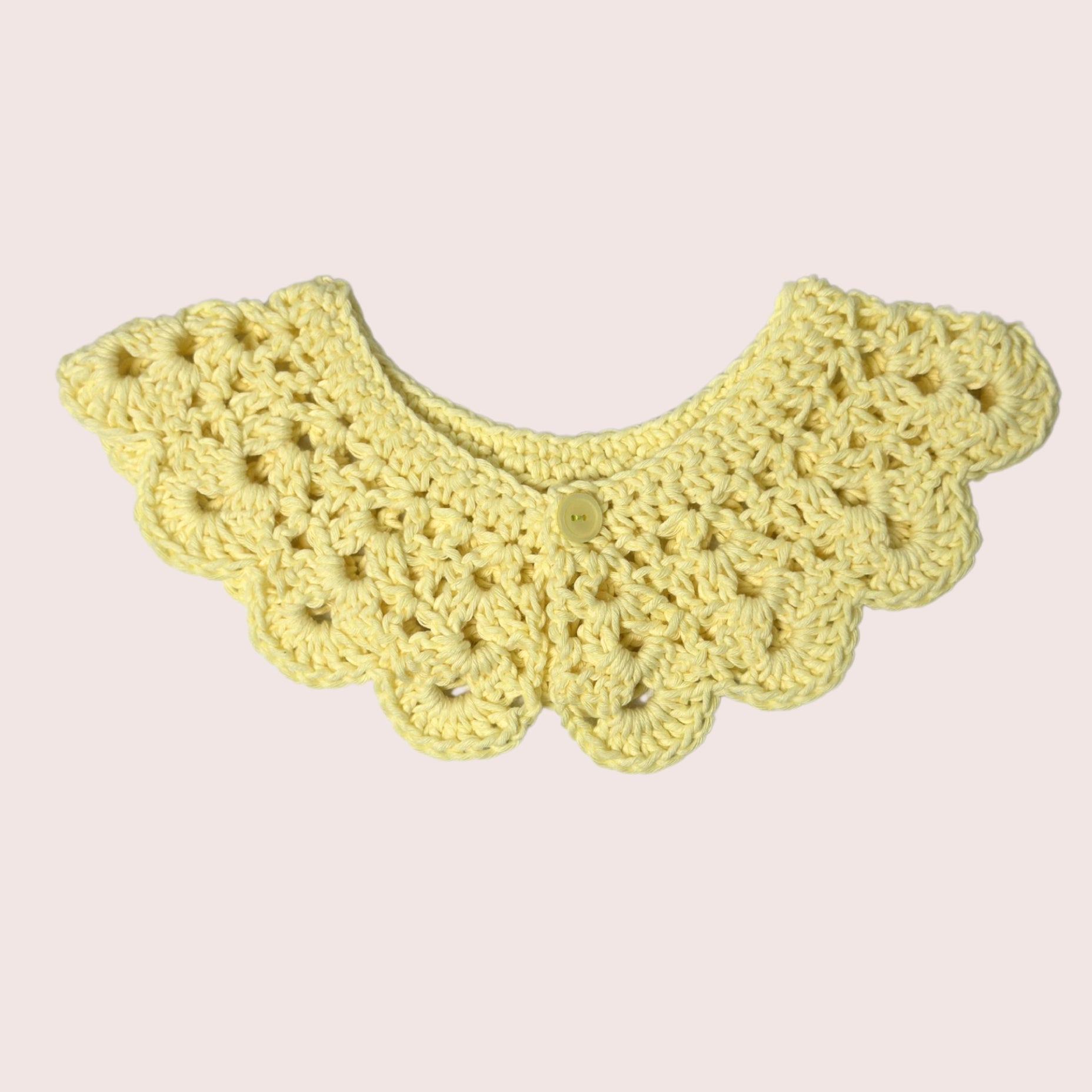Cotton Collar | gehäkelter Kragen aus Baumwolle