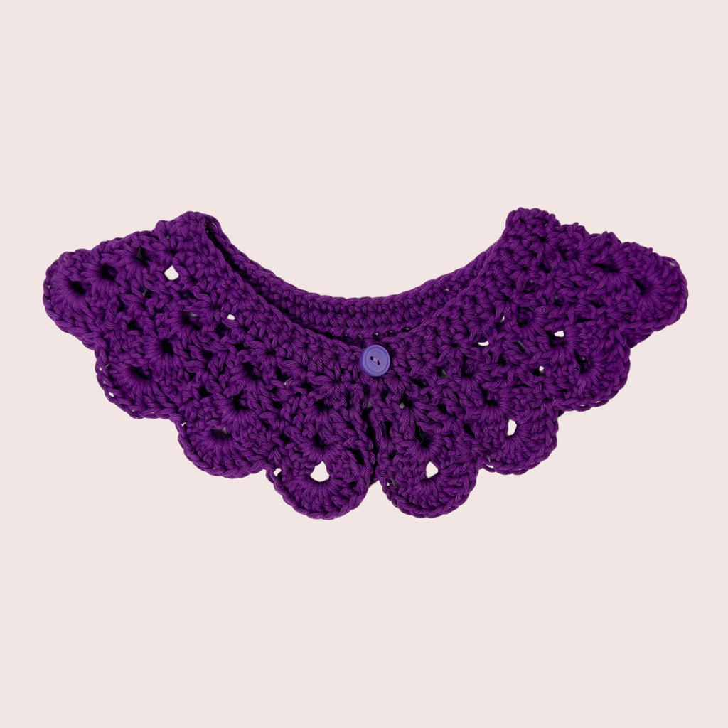 Cotton Collar | gehäkelter Kragen aus Baumwolle