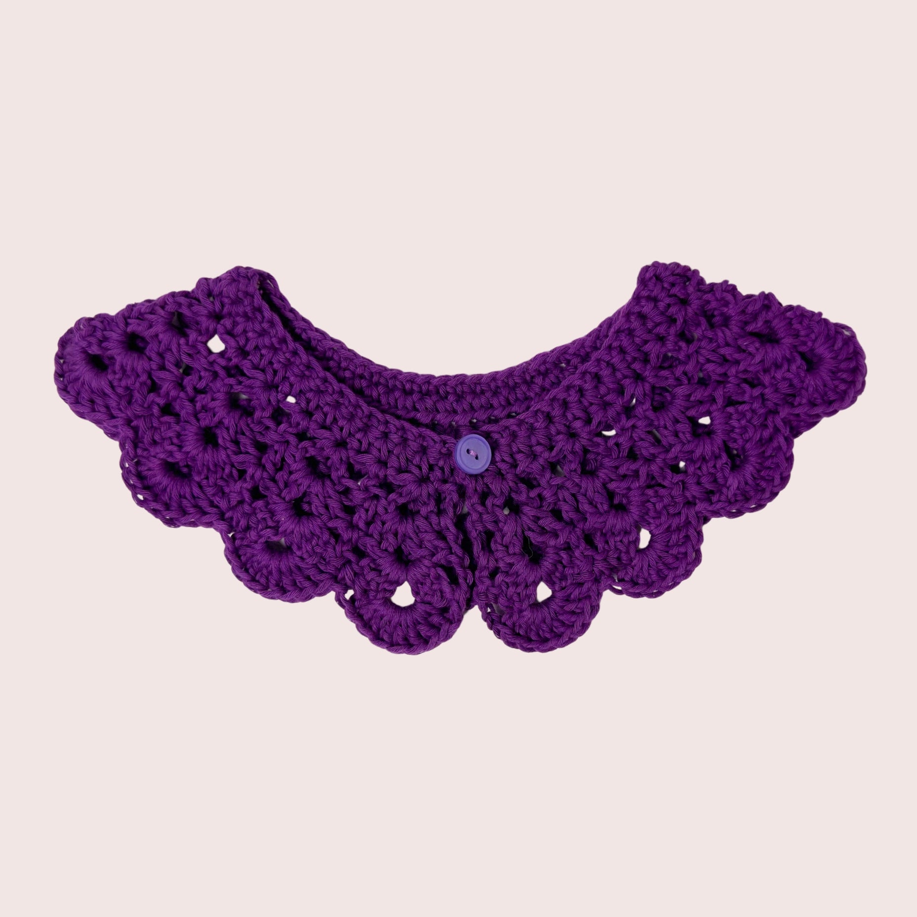 Cotton Collar | gehäkelter Kragen aus Baumwolle