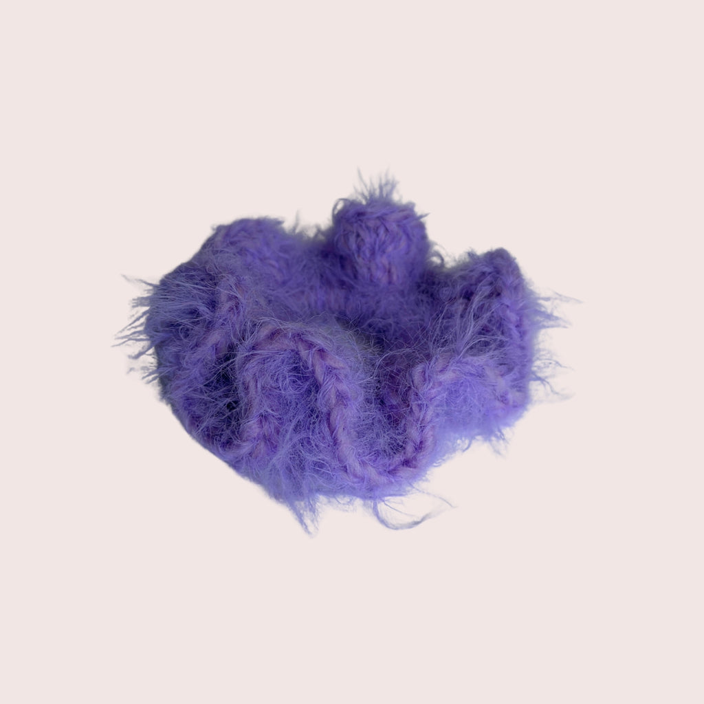Crochet fuzzy Scrunchies