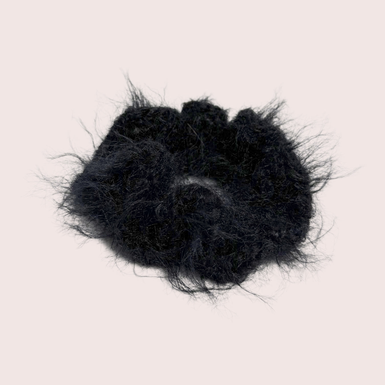 Crochet fuzzy Scrunchies