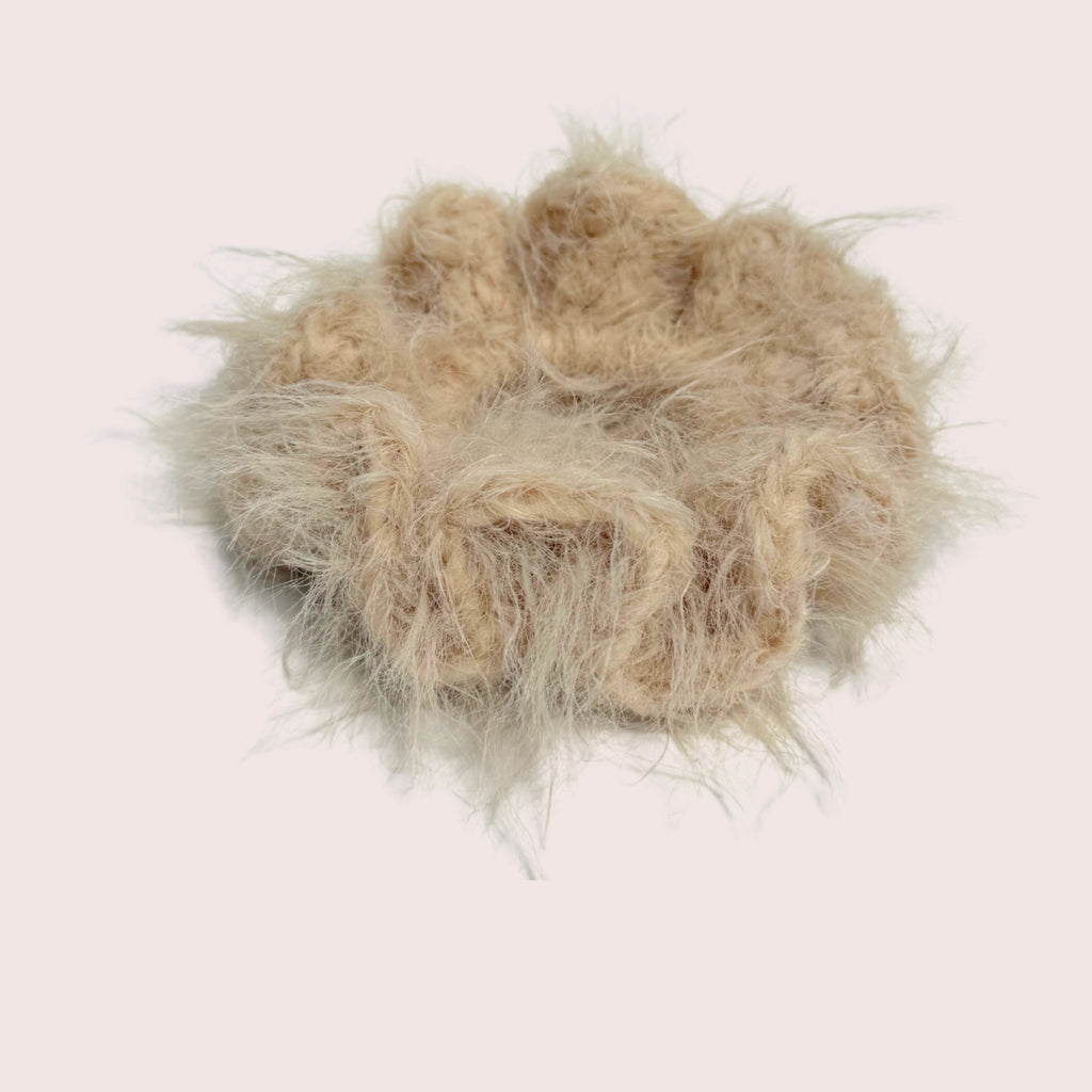 Crochet fuzzy Scrunchies