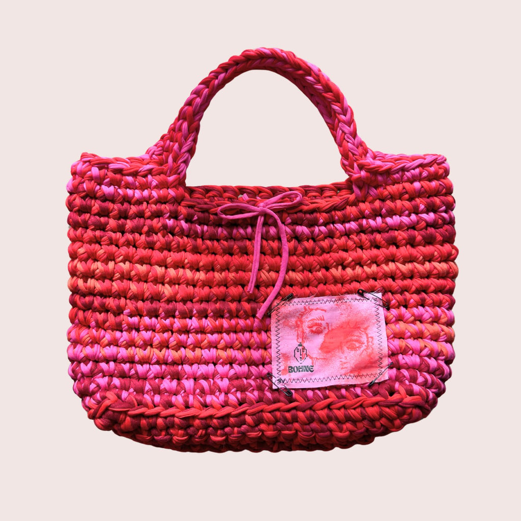 TOTE Poppy | handgehäkelte Tasche aus Recyclinggarn