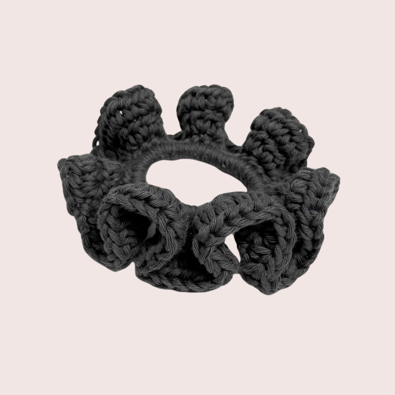 Crochet Scrunchies aus Baumwolle