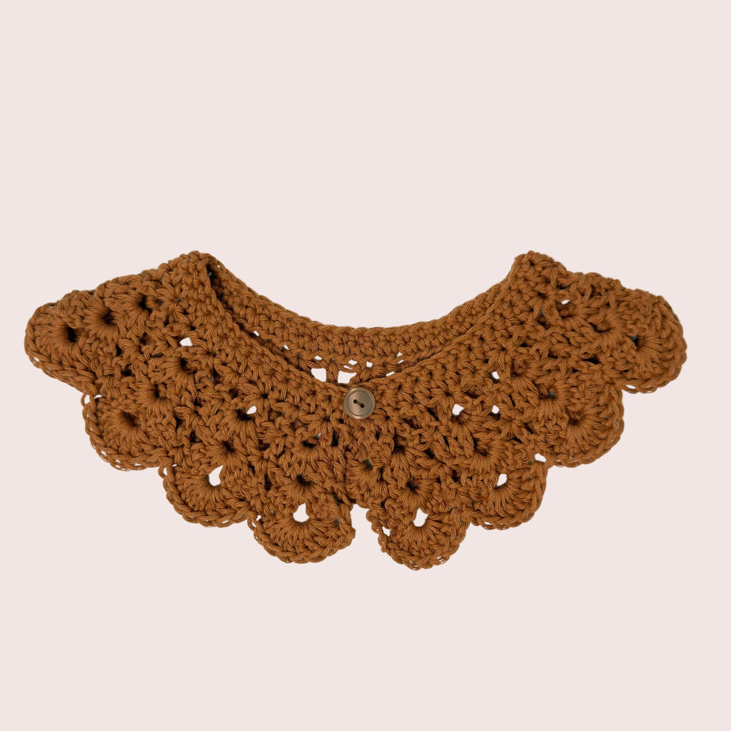 Cotton Collar | gehäkelter Kragen aus Baumwolle