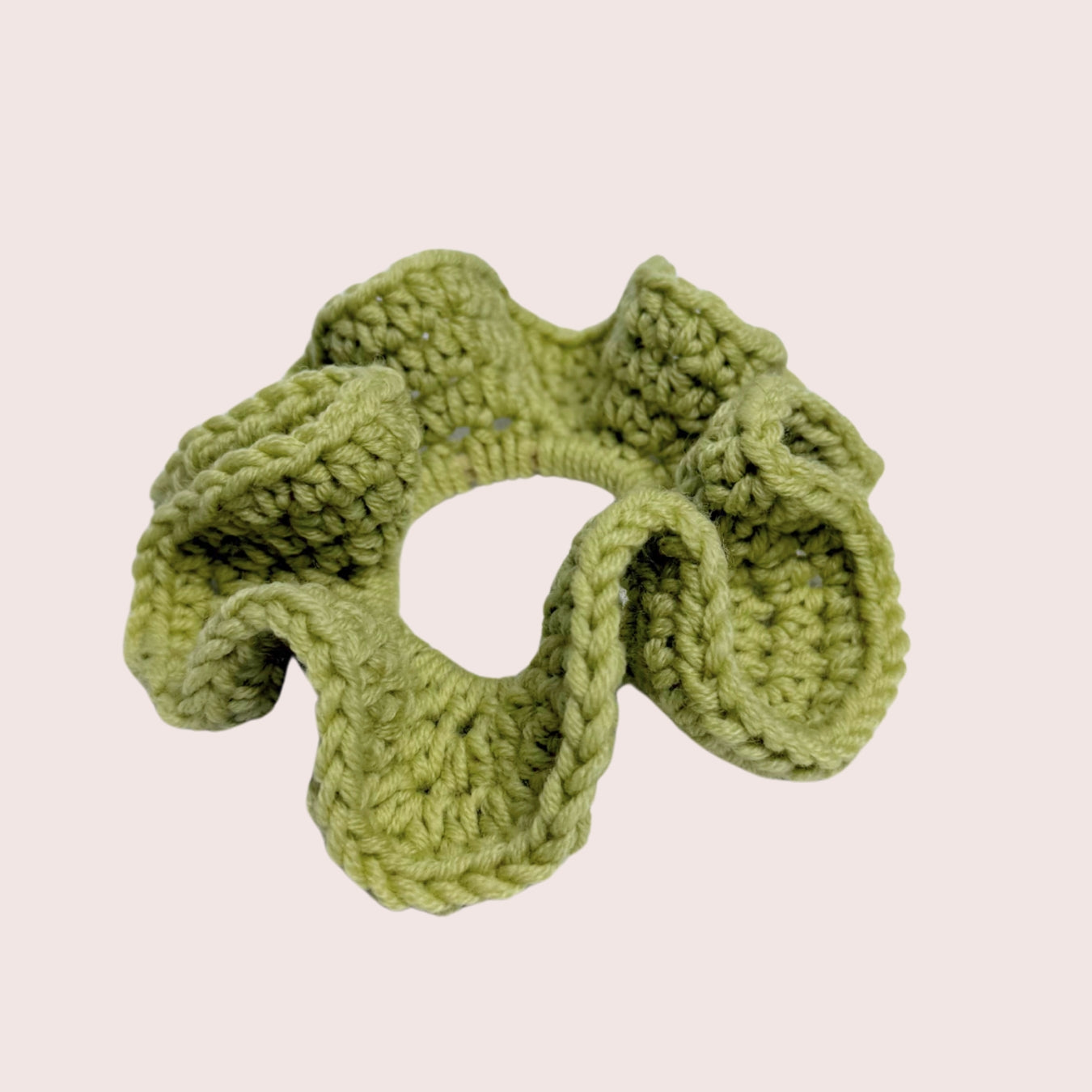 Crochet Scrunchies aus Baumwolle