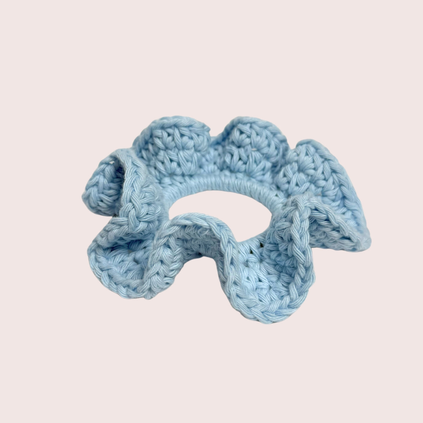 Crochet Scrunchies aus Baumwolle