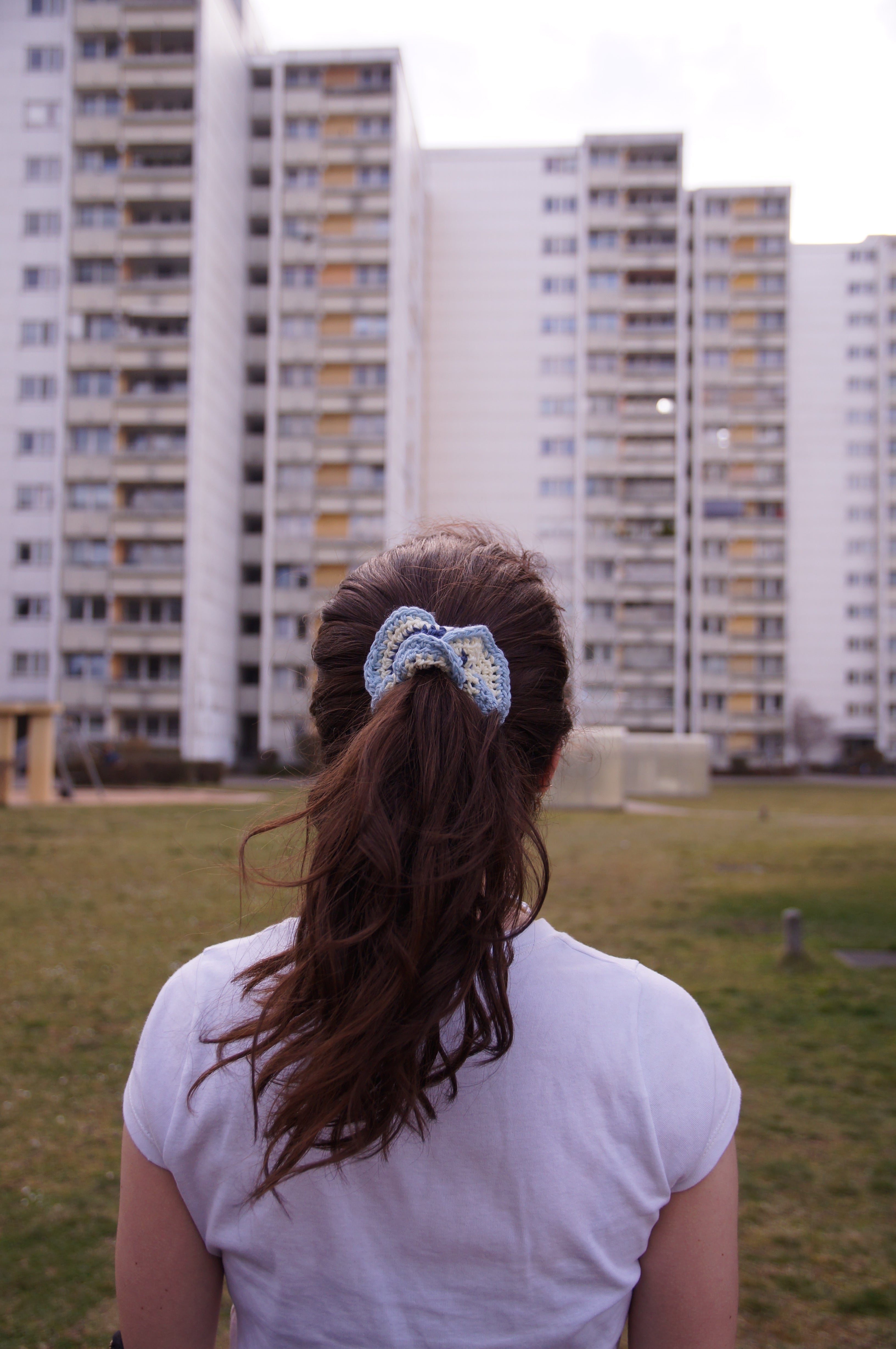 Crochet Scrunchies aus Baumwolle