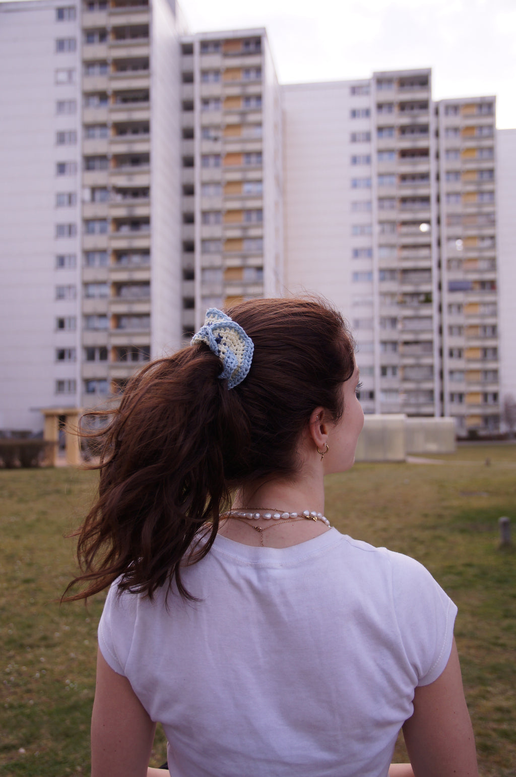 Crochet Scrunchies aus Baumwolle