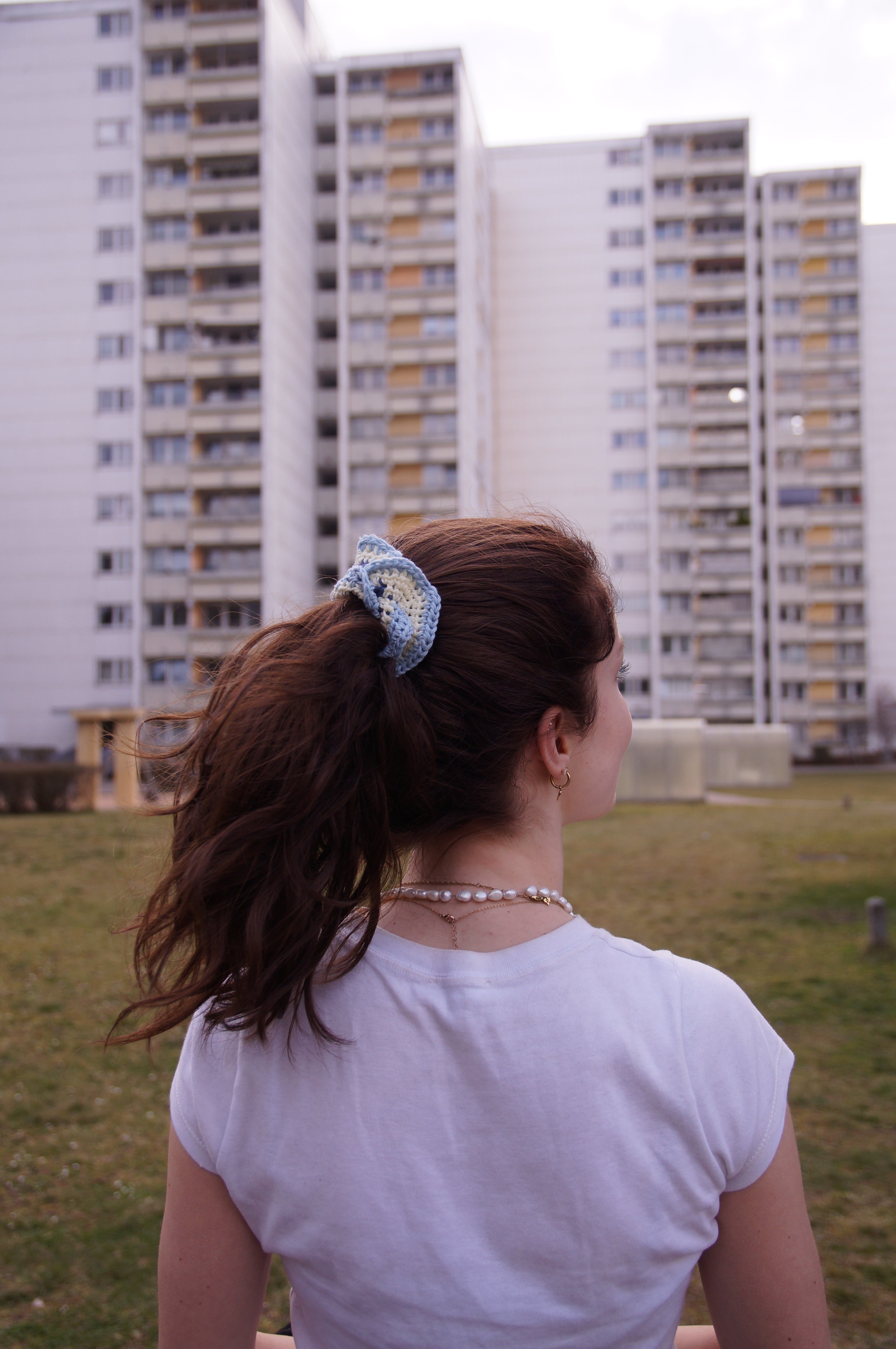 Crochet Scrunchies aus Baumwolle