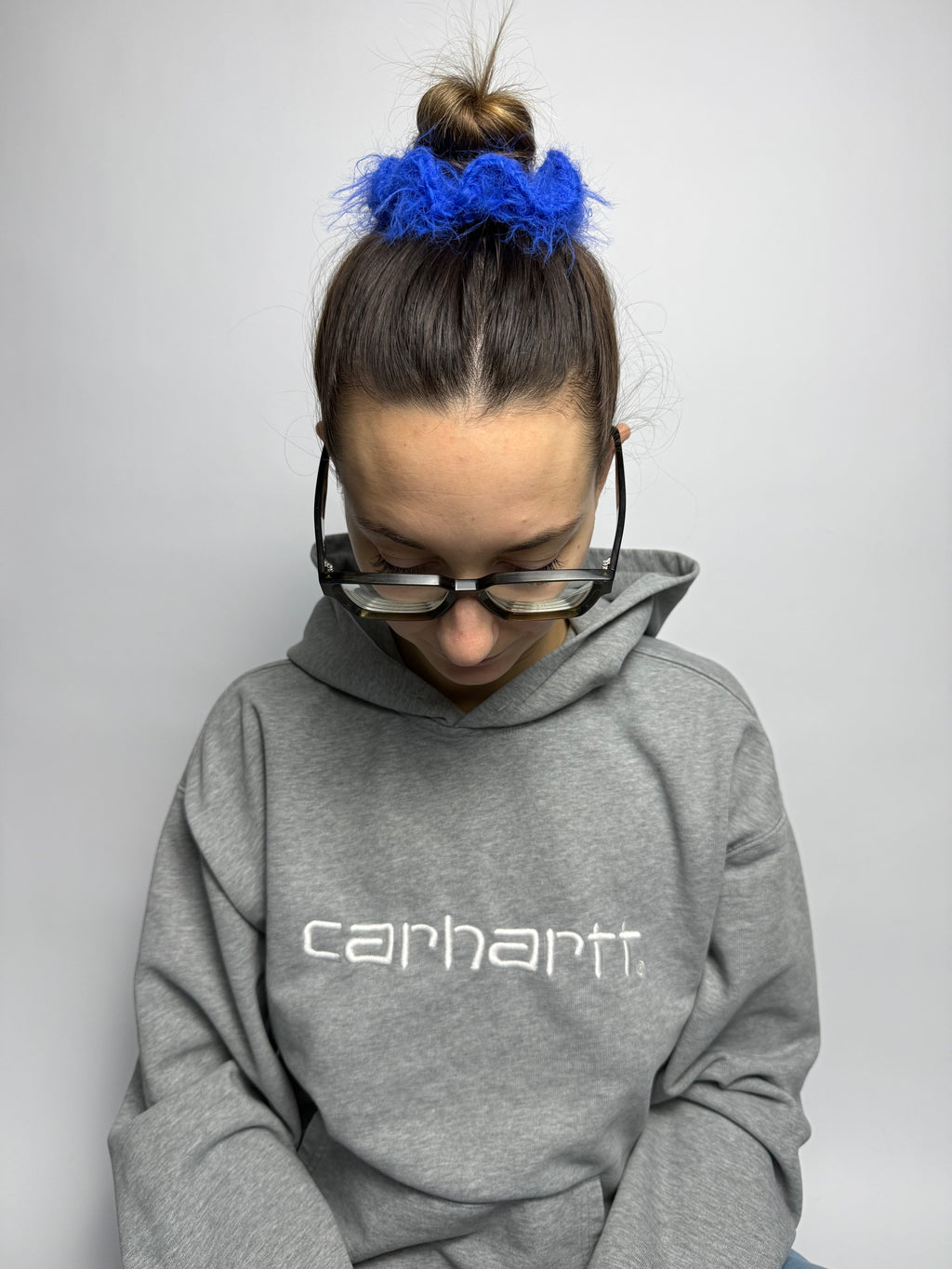 Fuzzy Set | Schal & Scrunchie zum Vorteilspreis | Cobalt