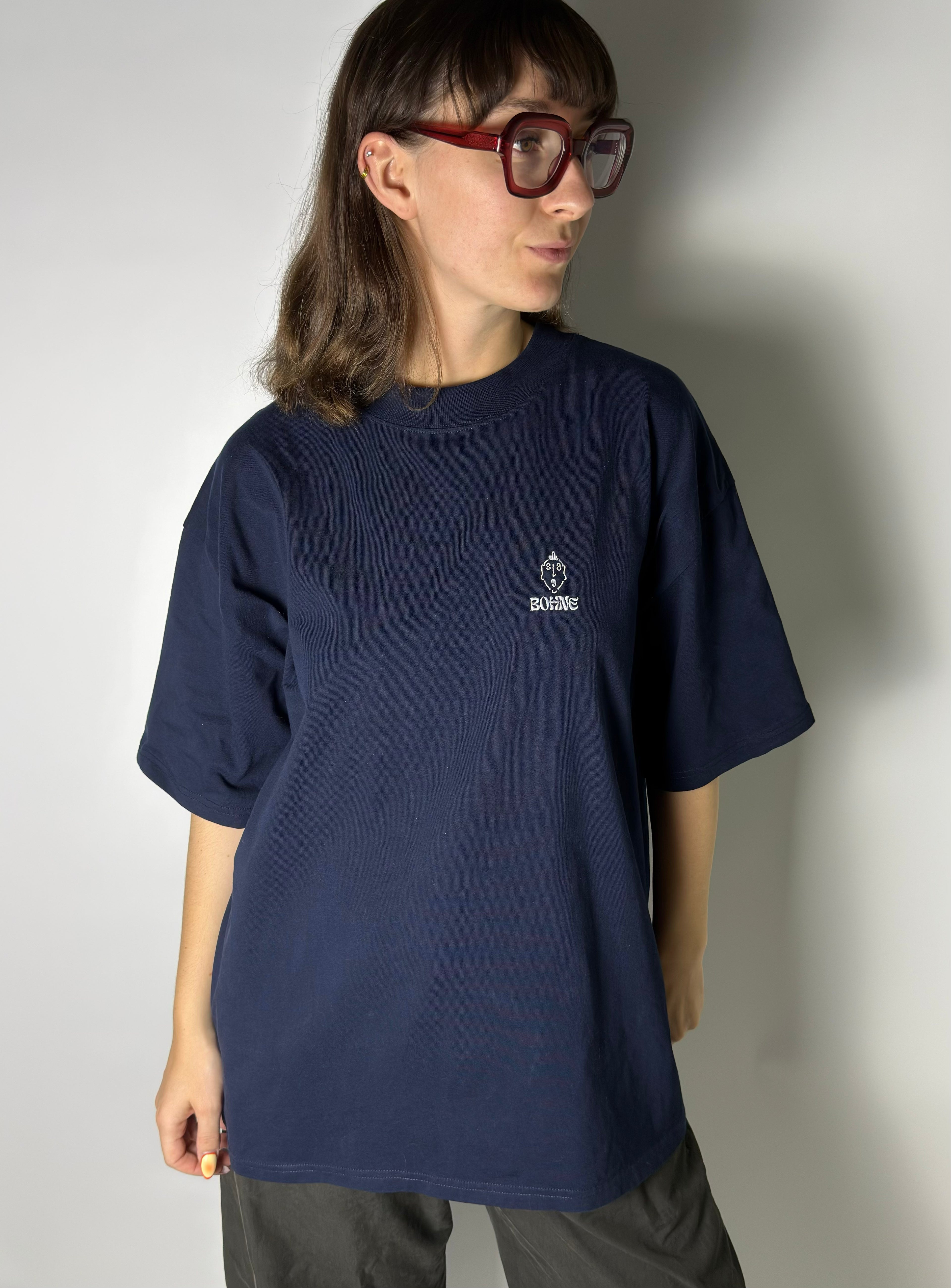 Artwear Oversized T-Shirt | Dunkelblau Nr.1 | L
