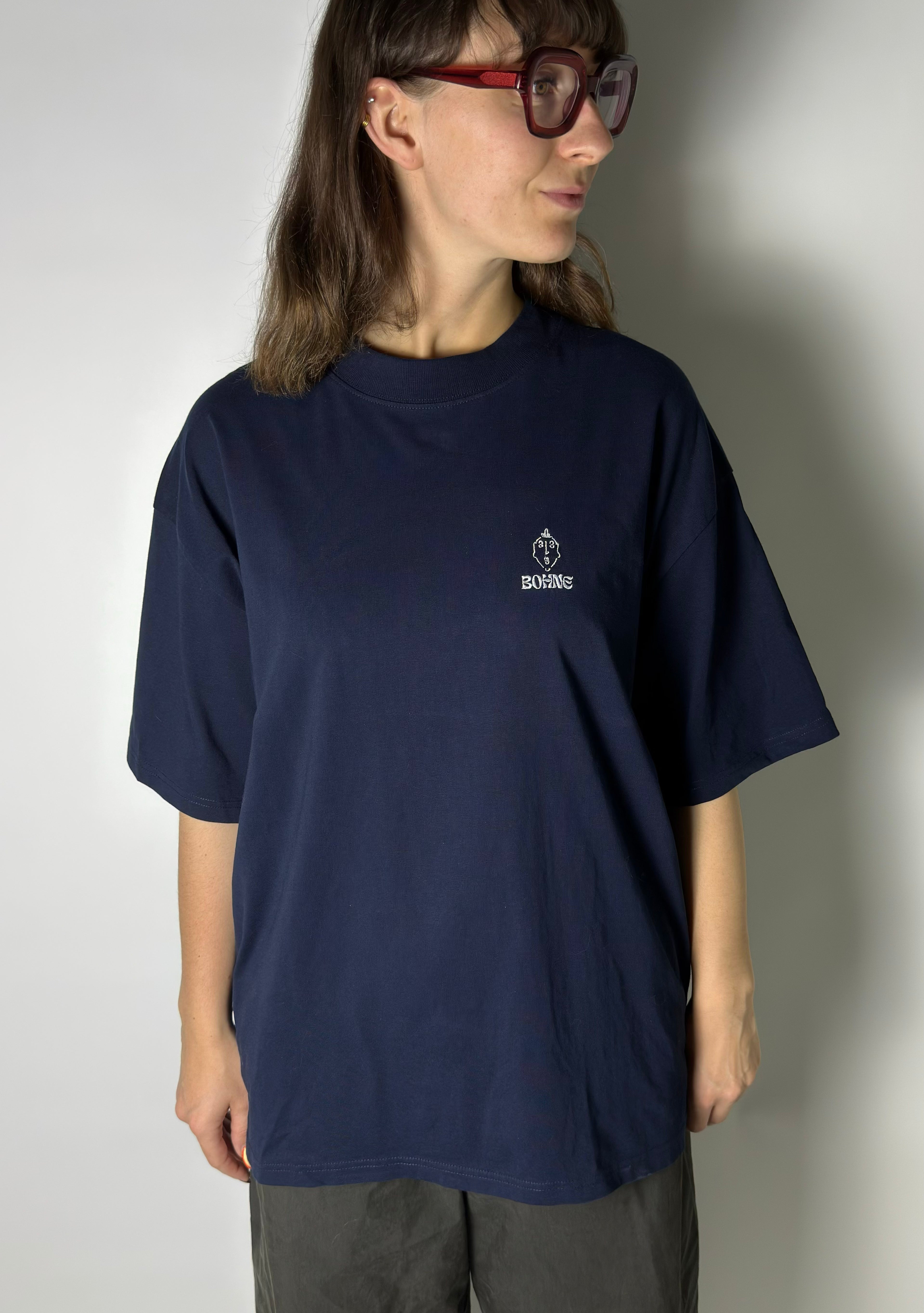 Artwear Oversized T-Shirt | Dunkelblau Nr.2 | M