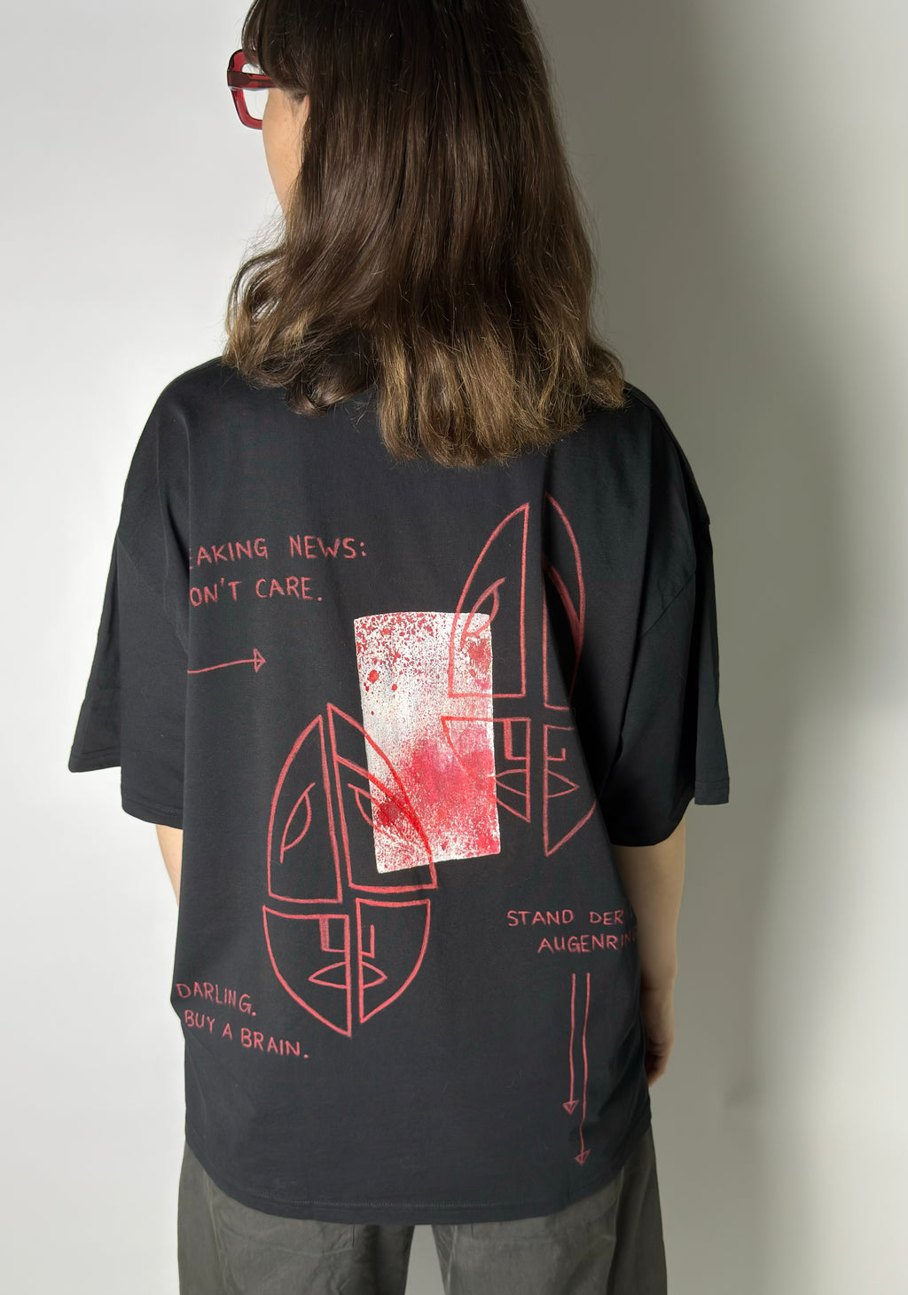 Artwear Oversized T-Shirt | Schwarz Nr.1 | M