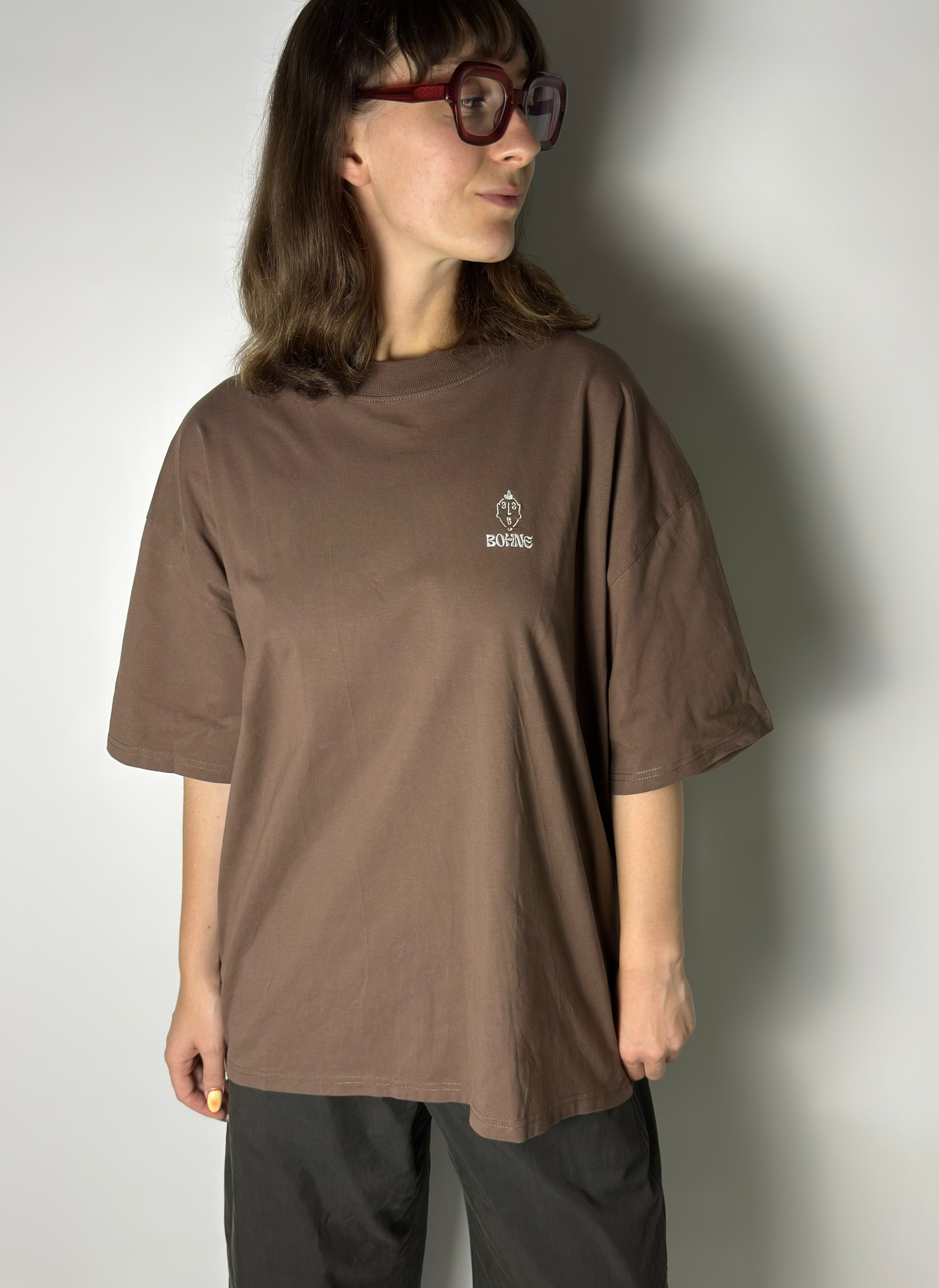 Artwear Oversized T-Shirt | Braun | L