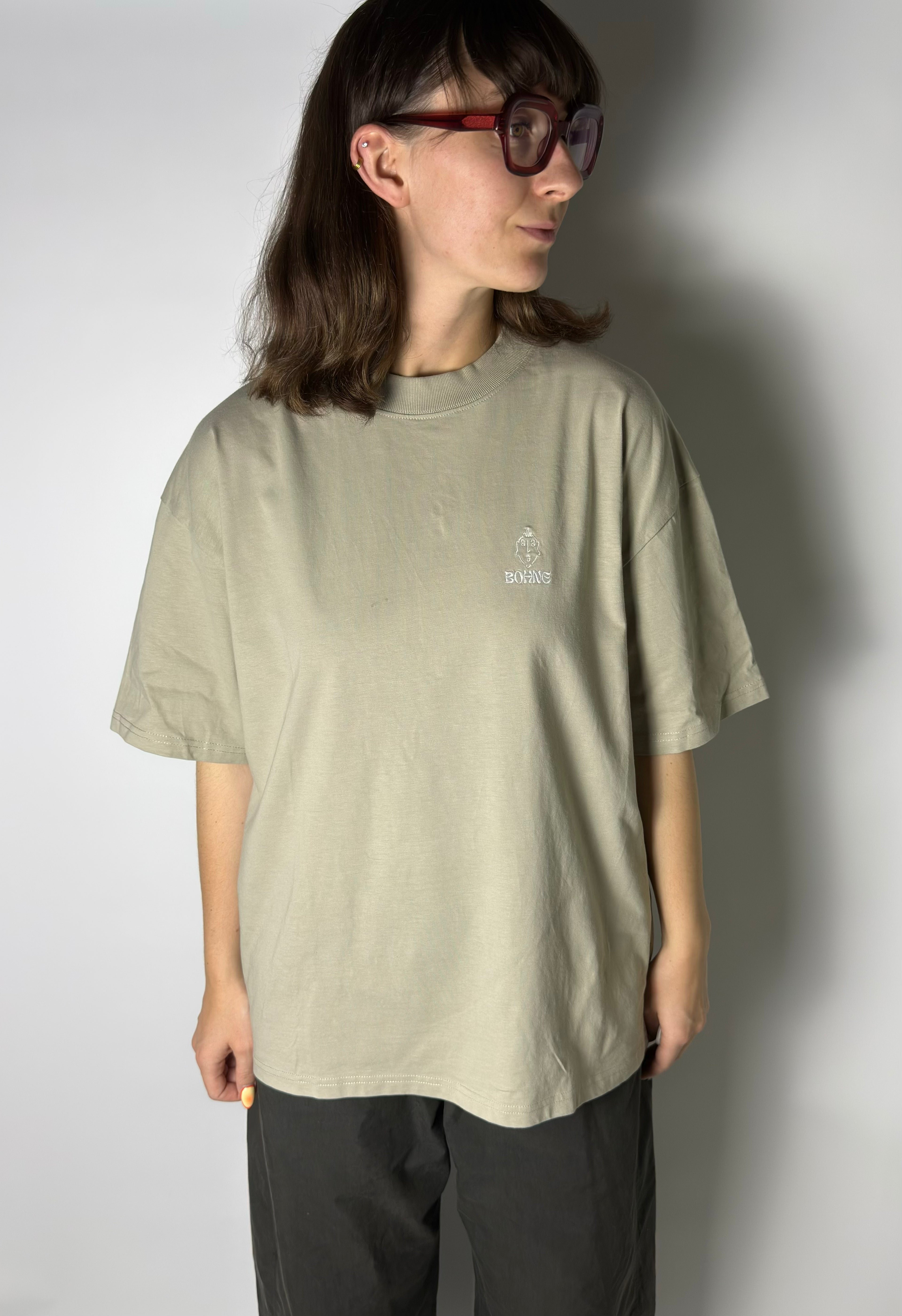 Artwear Oversized T-Shirt | Beige Nr. 1 | M