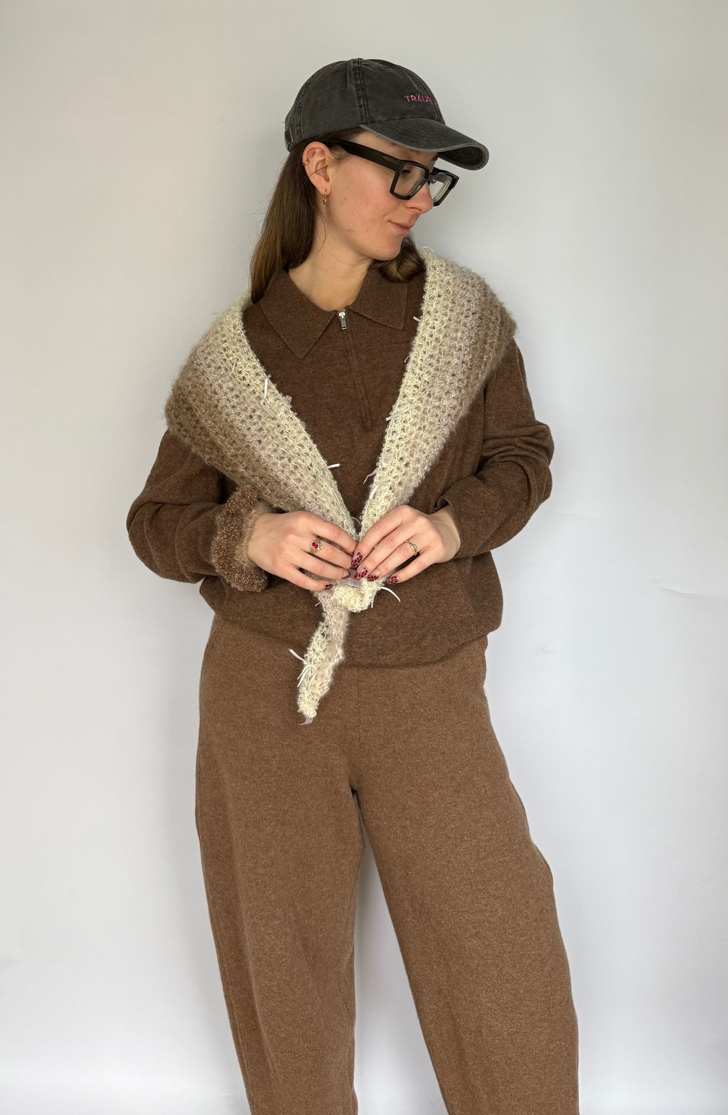 Triangle Scarf Earth Sand | Limited Edition