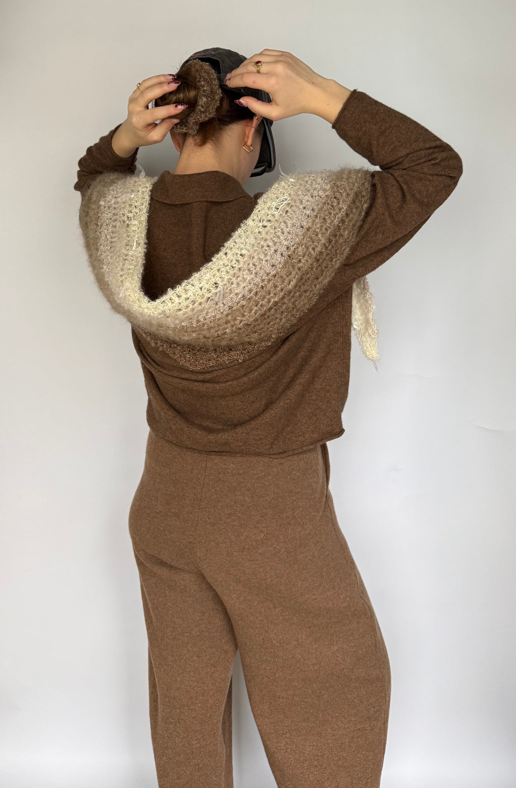 Triangle Scarf Earth Sand | Limited Edition