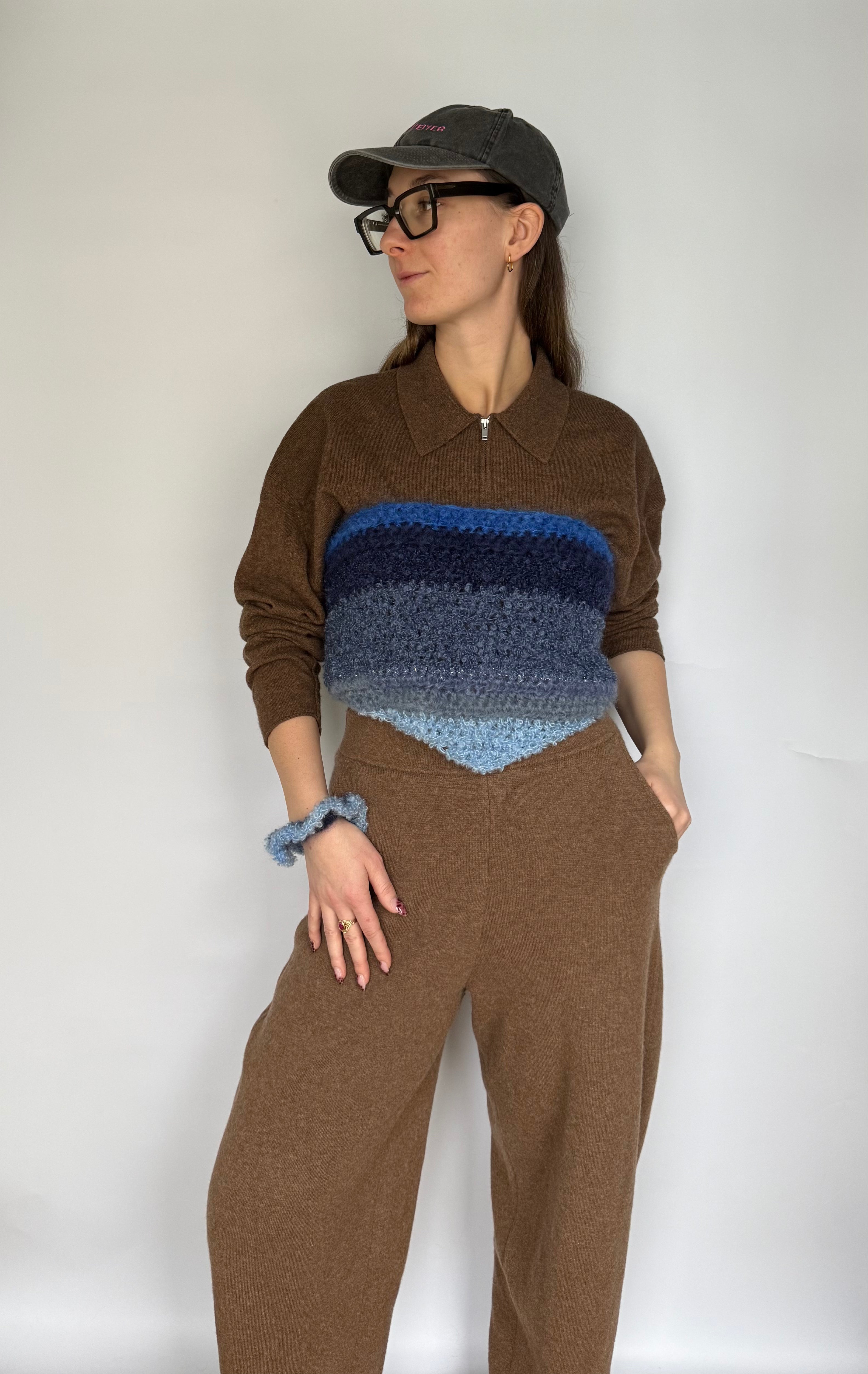 Triangle Scarf Midnight Blue | Limited Edition