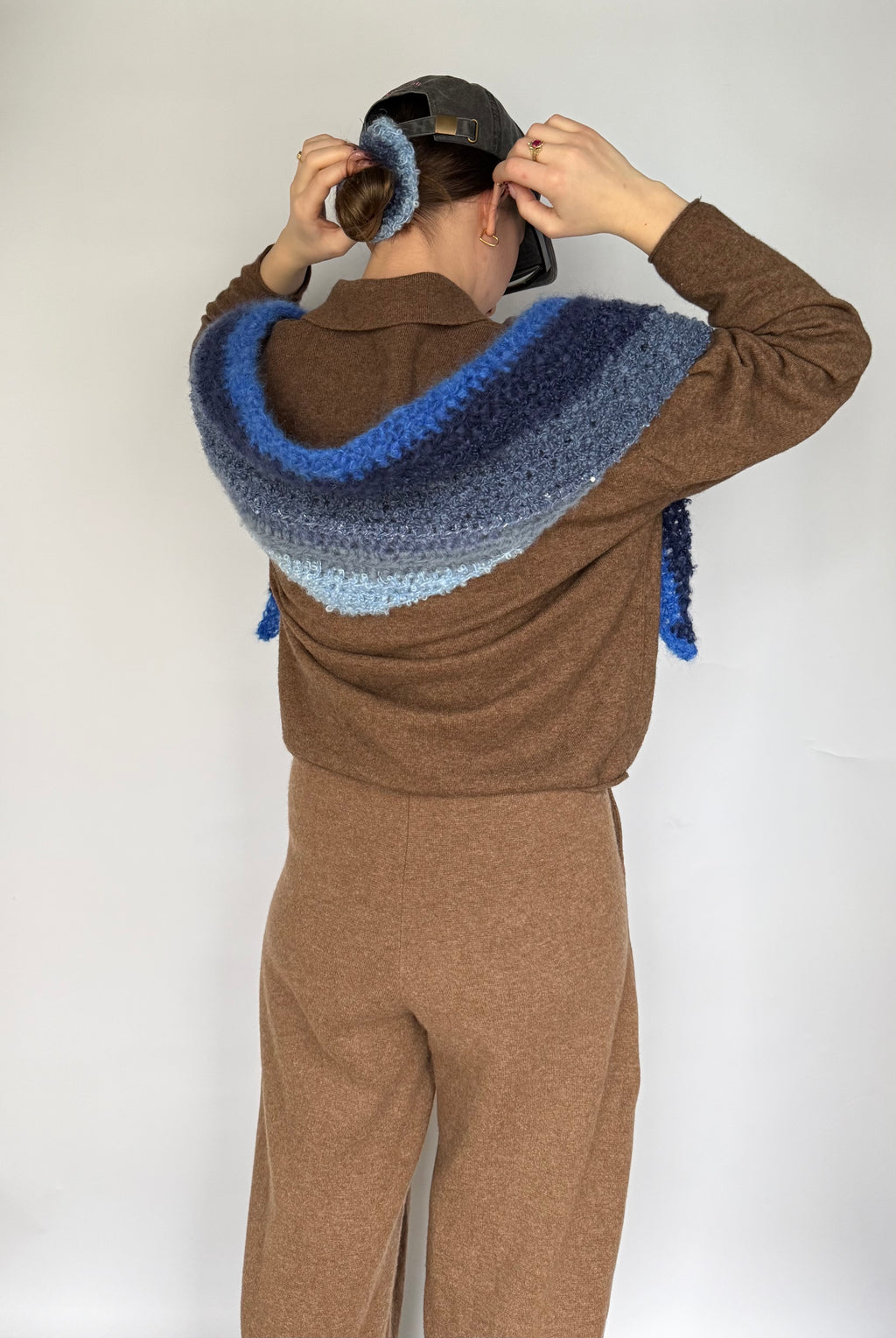 Triangle Scarf Midnight Blue | Limited Edition