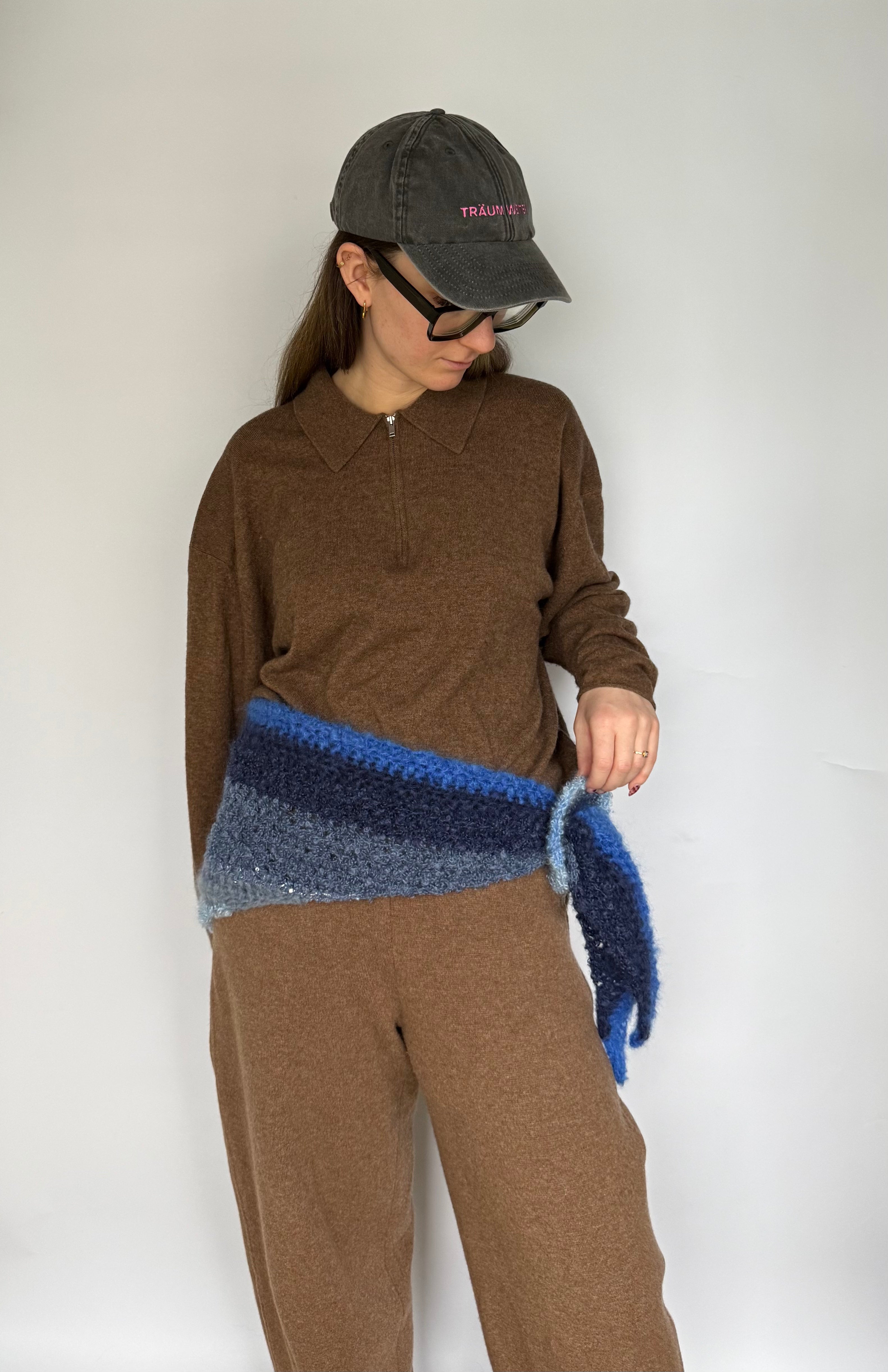 Triangle Scarf Midnight Blue | Limited Edition