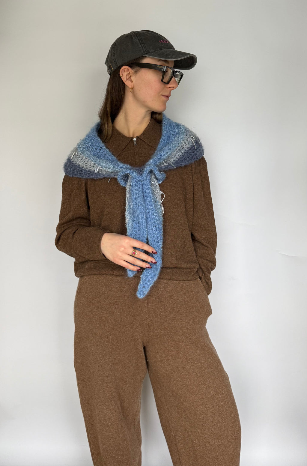 Triangle Scarf Azure Sky | Limited Edition