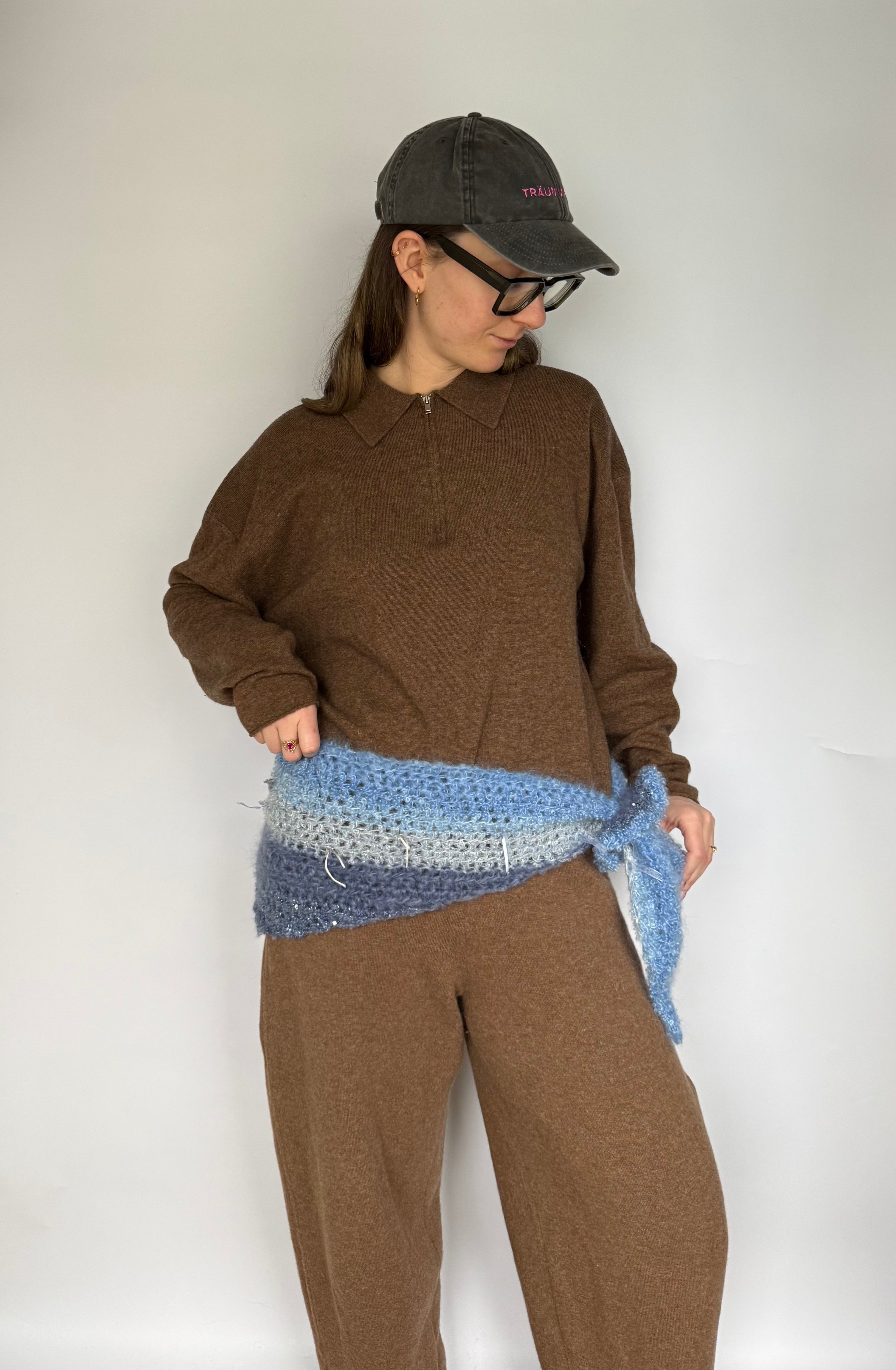 Triangle Scarf Azure Sky | Limited Edition