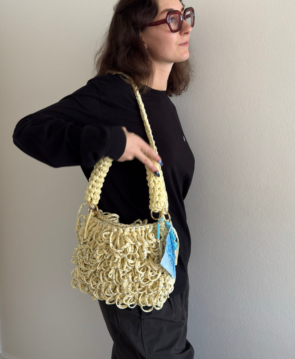 SWAY Star | handgehäkelte Tasche aus Recyclinggarn