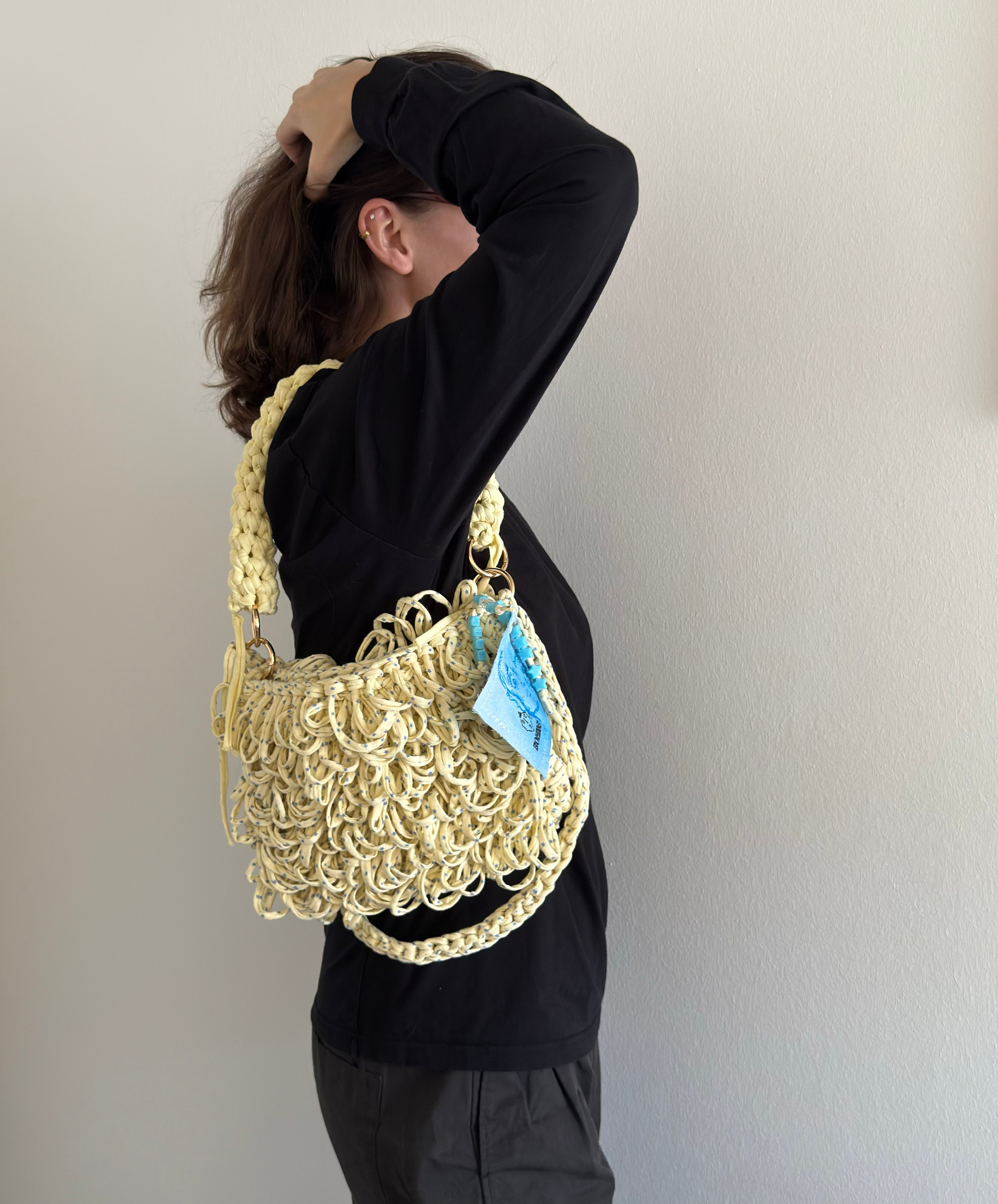 SWAY Star | handgehäkelte Tasche aus Recyclinggarn