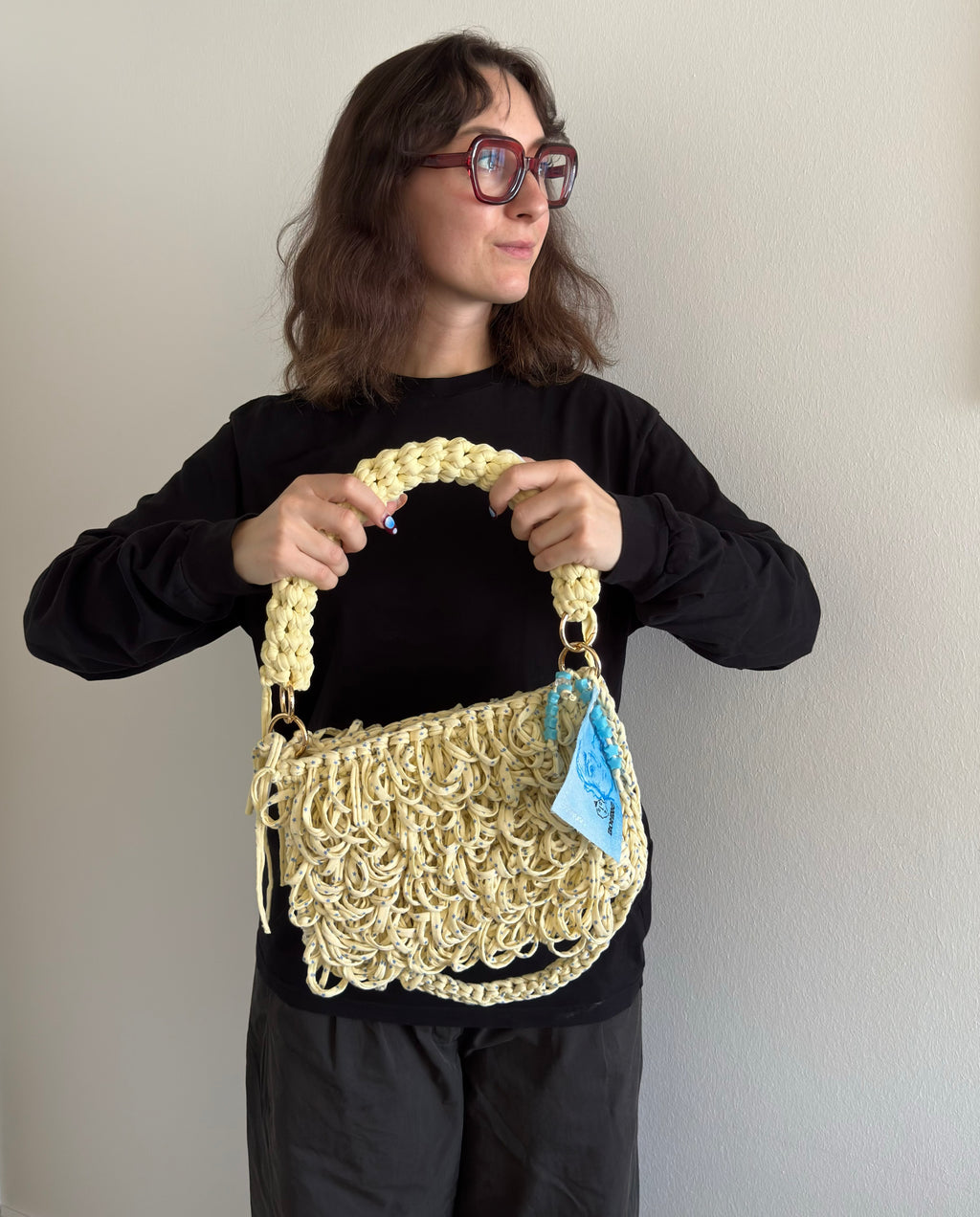 SWAY Star | handgehäkelte Tasche aus Recyclinggarn
