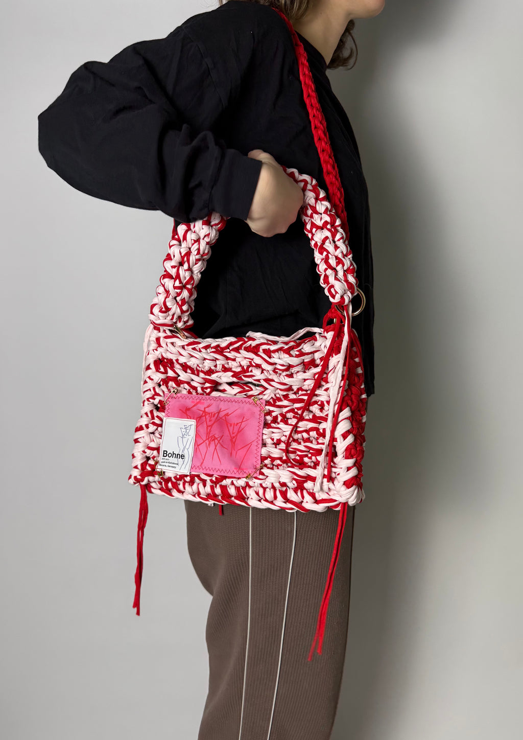 MODUL Ember | handgehäkelte Tasche aus Recyclinggarn