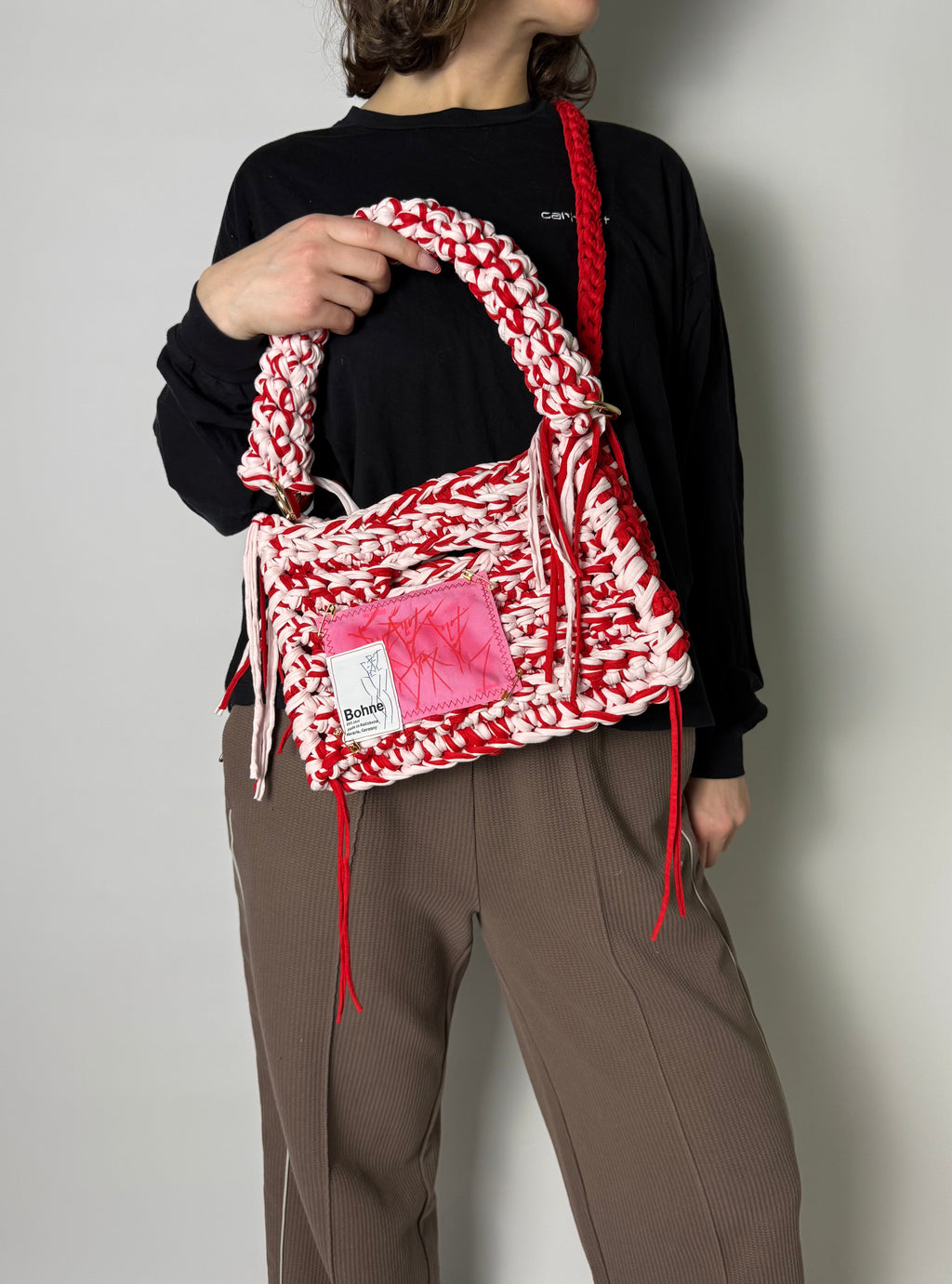 MODUL Ember | handgehäkelte Tasche aus Recyclinggarn