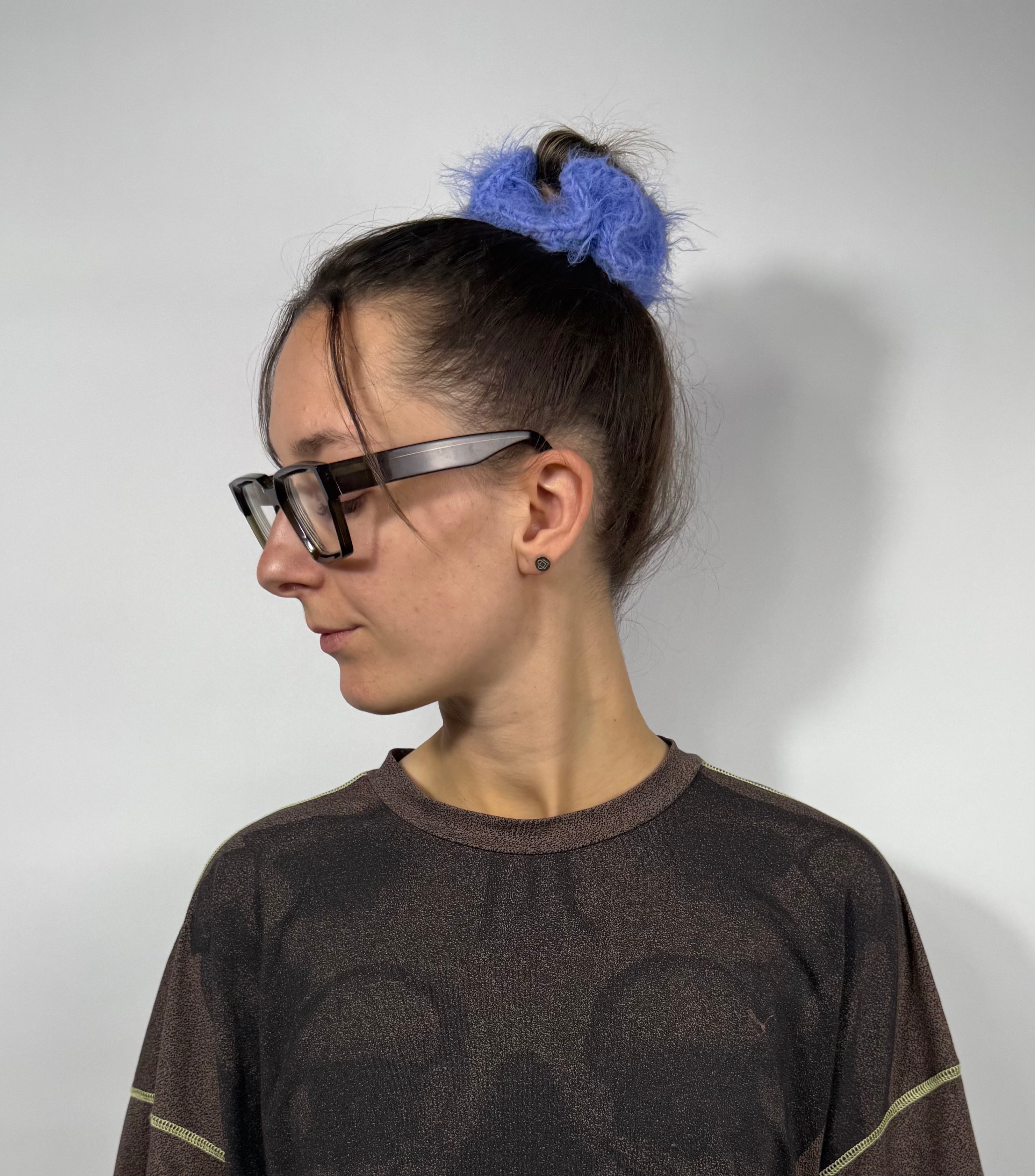 Fuzzy Set | Schal & Scrunchie zum Vorteilspreis | Dusty Blue