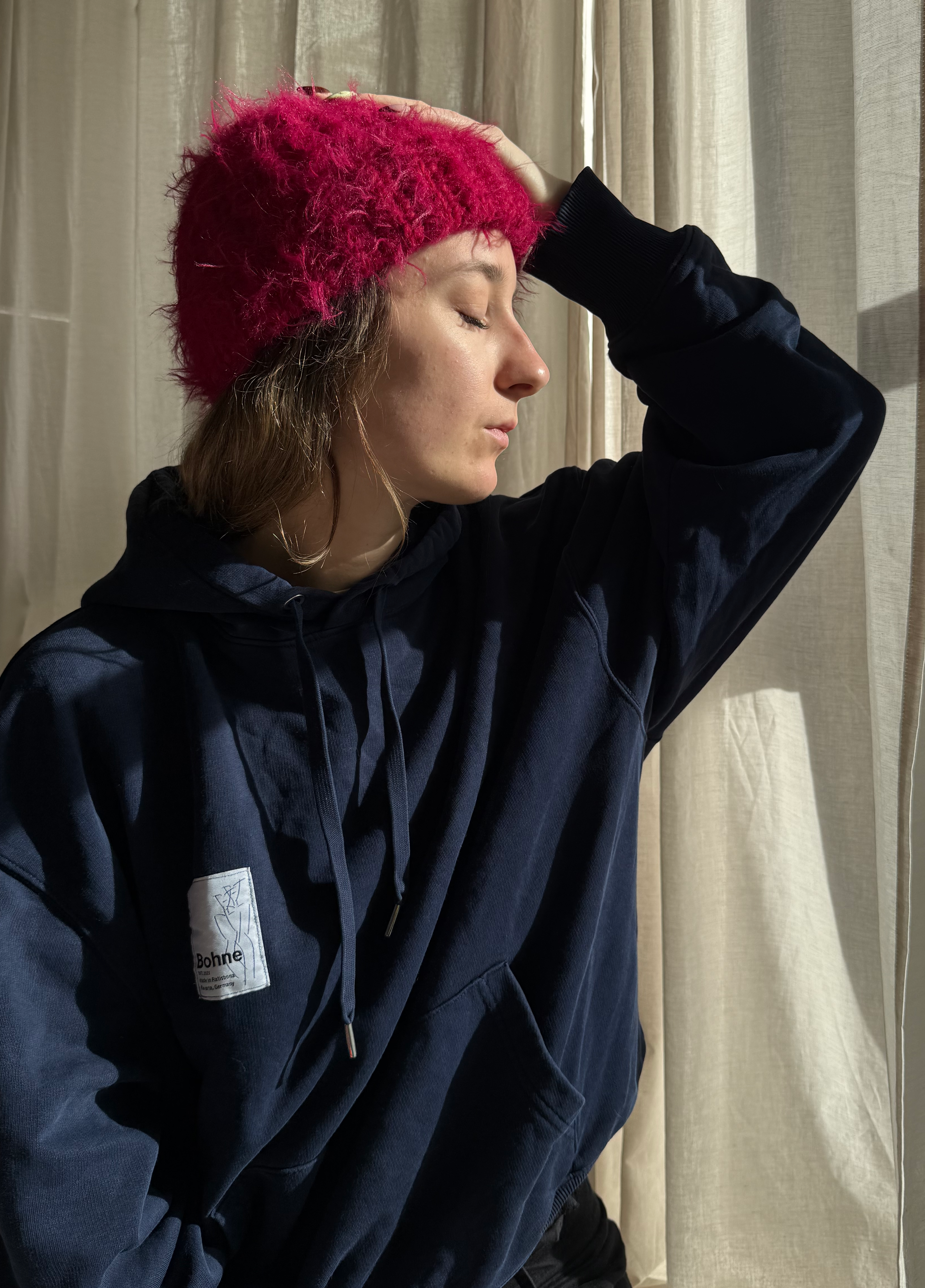 Crochet fuzzy Beanie | Größe S-L