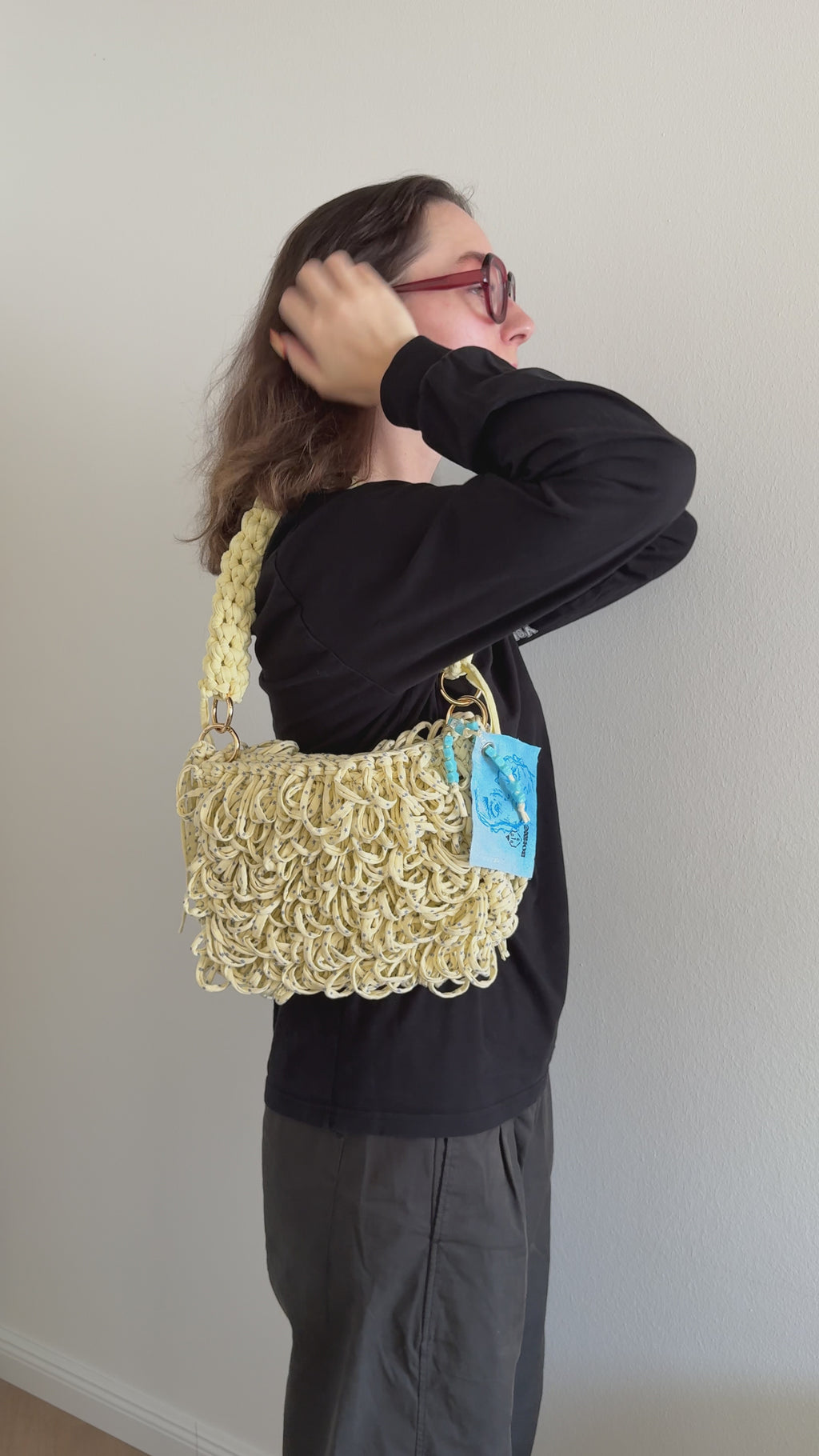 SWAY Star | handgehäkelte Tasche aus Recyclinggarn