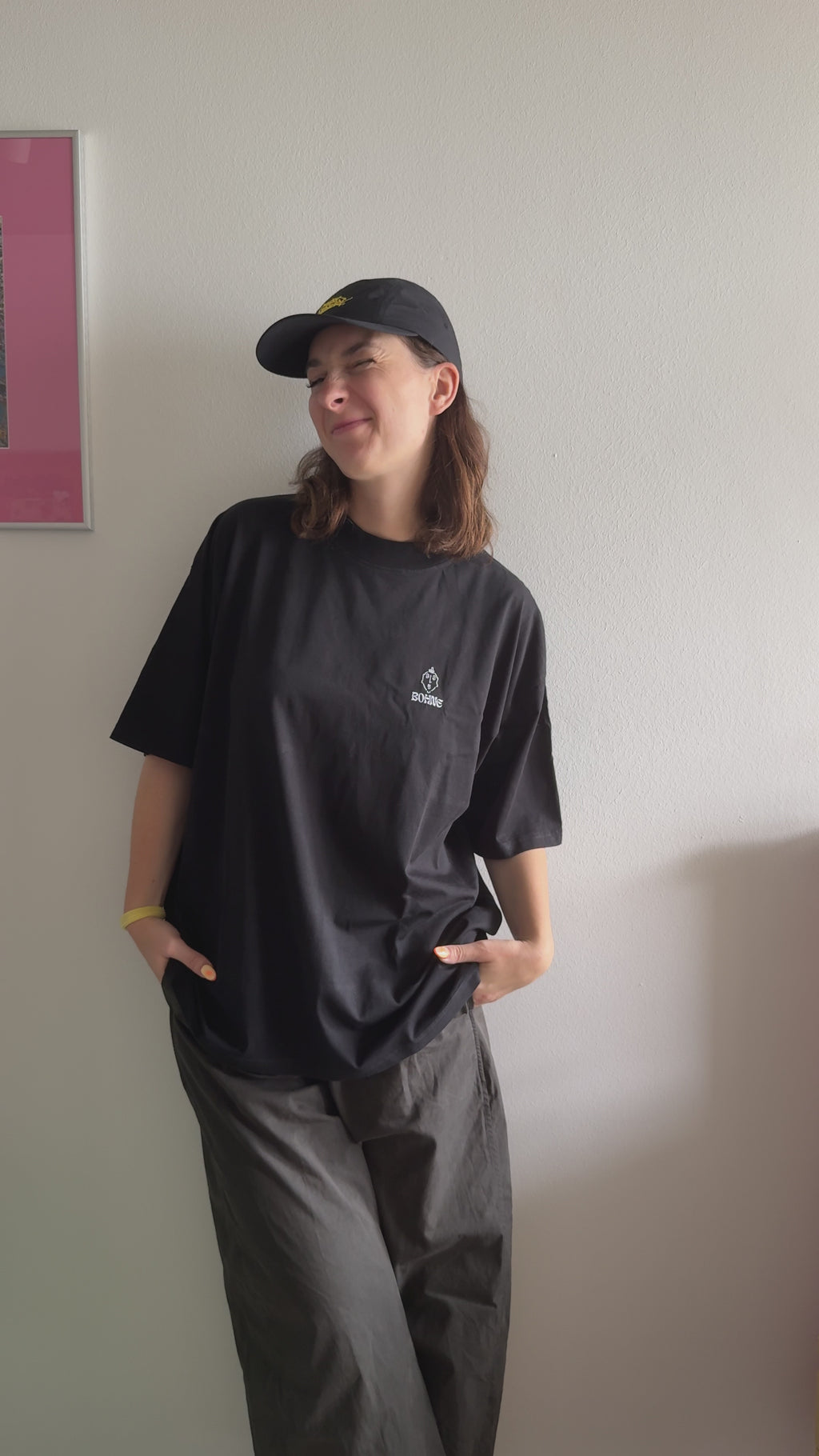 Artwear Oversized T-Shirt | Schwarz Nr.1 | M